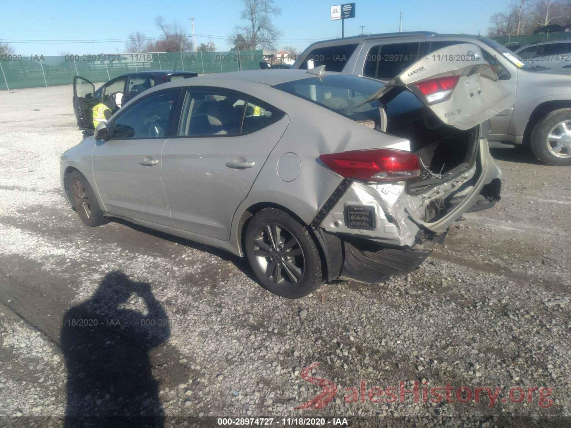 5NPD84LF7HH161381 2017 HYUNDAI ELANTRA