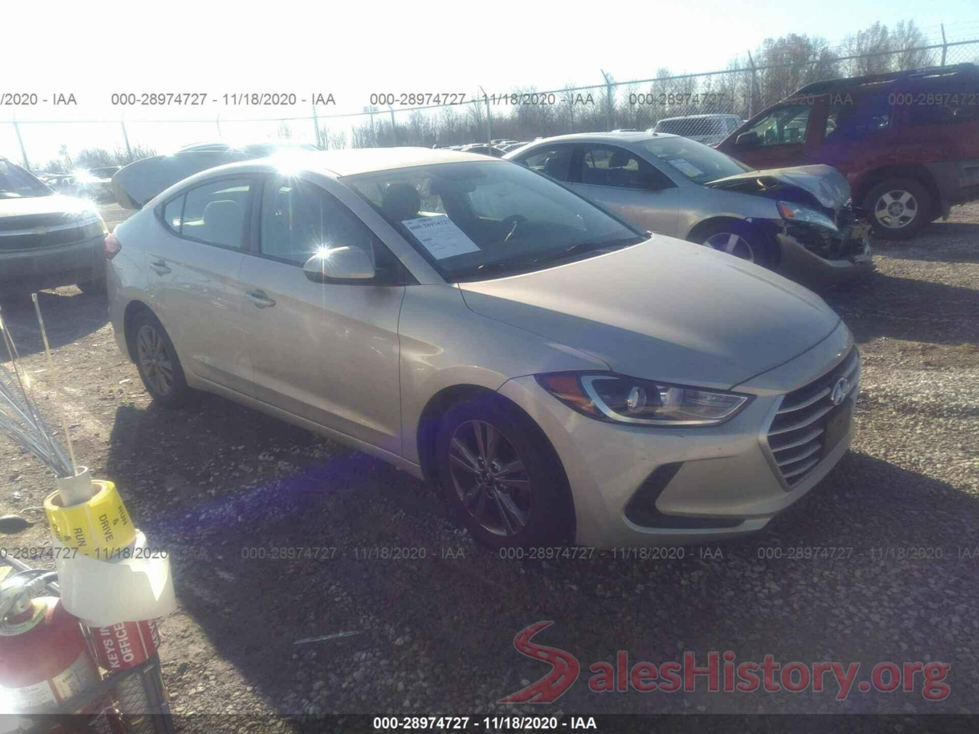 5NPD84LF7HH161381 2017 HYUNDAI ELANTRA