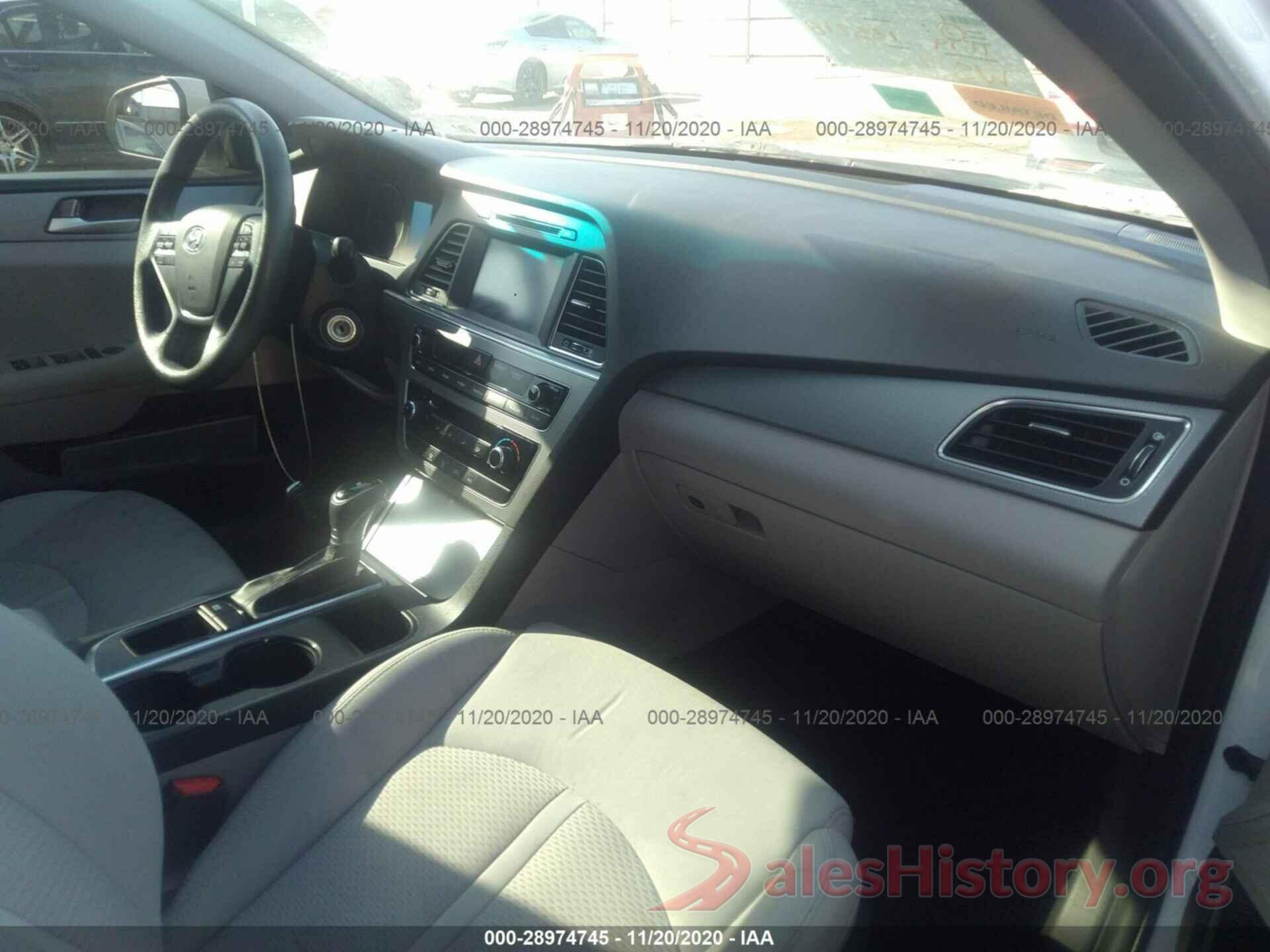 5NPE24AF3GH373377 2016 HYUNDAI SONATA