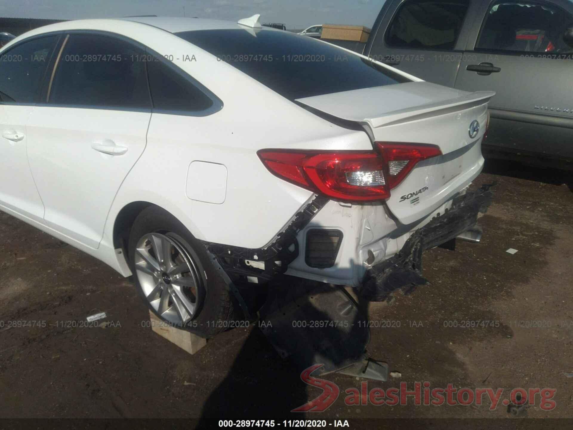 5NPE24AF3GH373377 2016 HYUNDAI SONATA