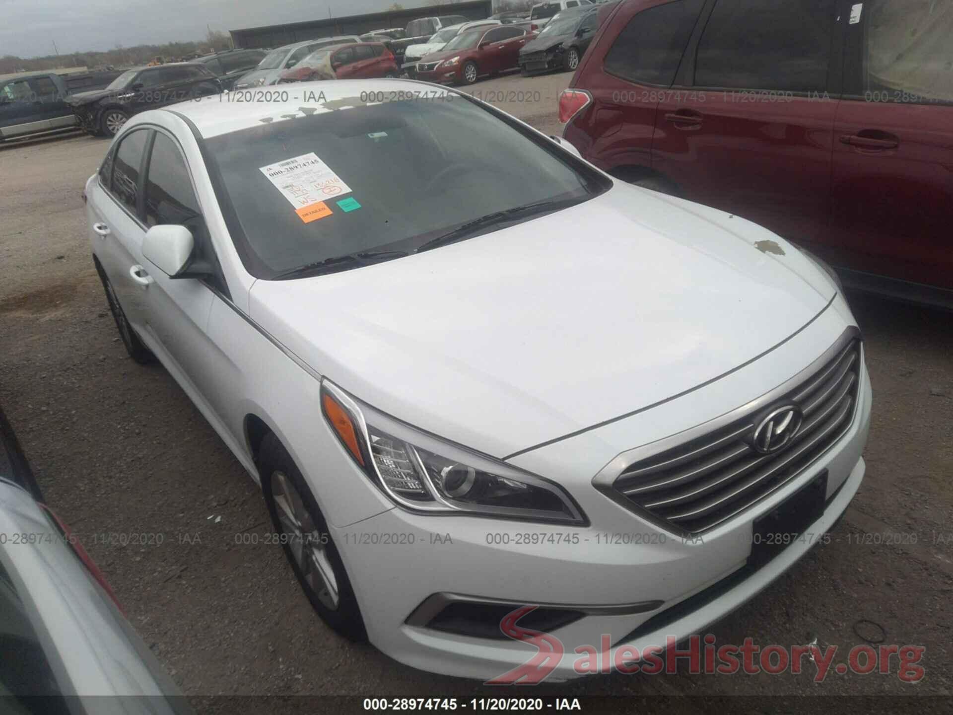 5NPE24AF3GH373377 2016 HYUNDAI SONATA