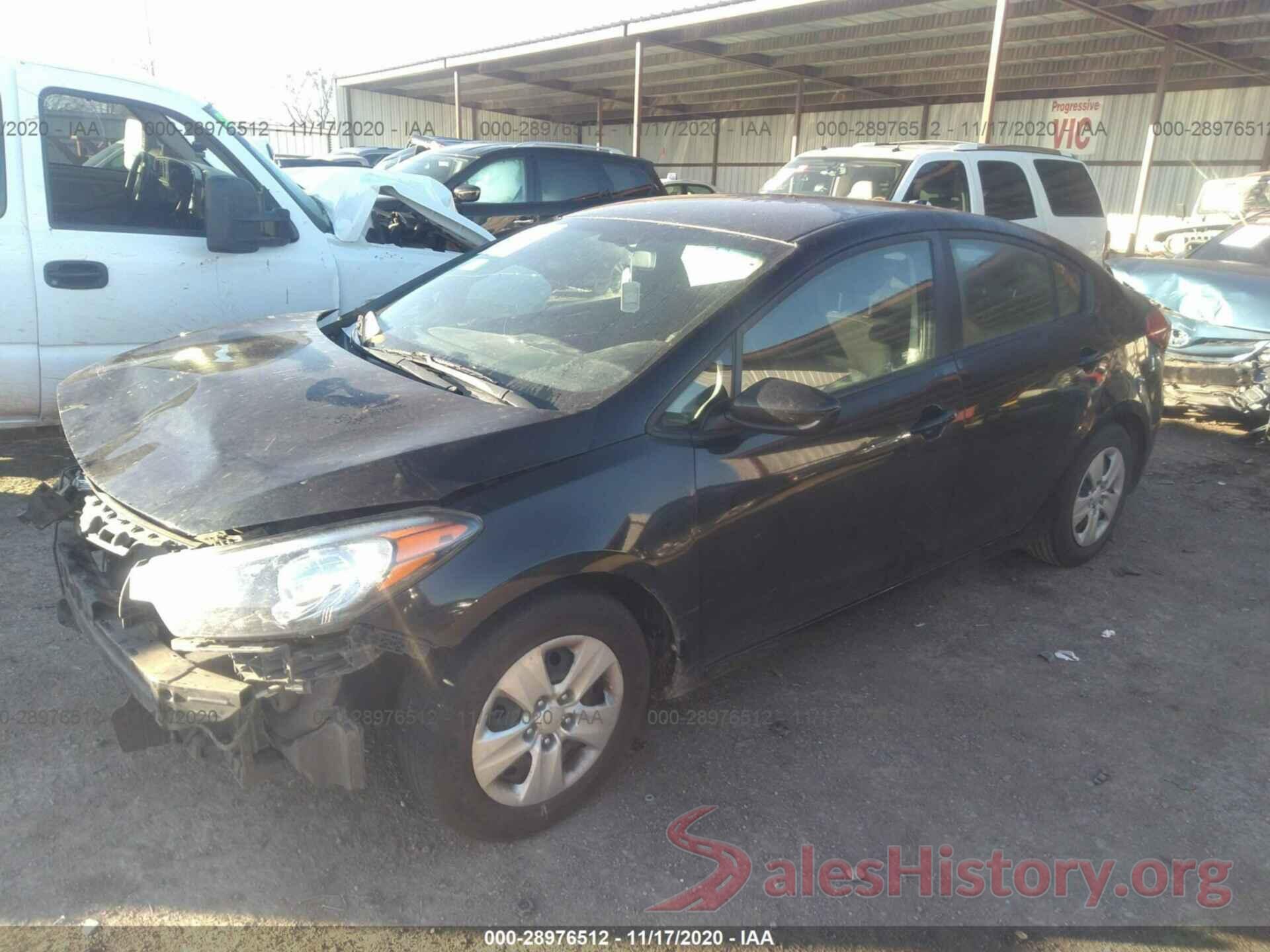 KNAFK4A68G5609975 2016 KIA FORTE