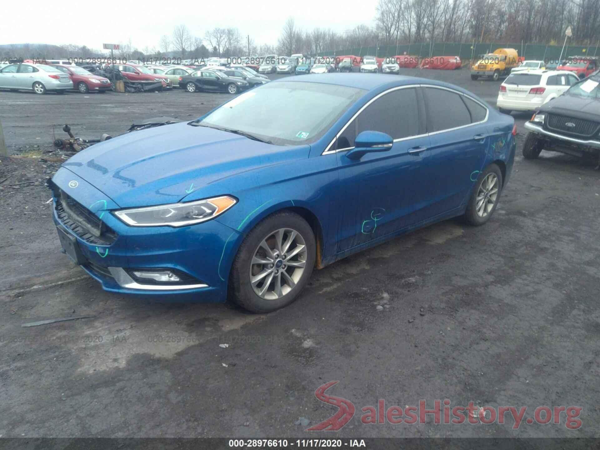 3FA6P0HD6HR136745 2017 FORD FUSION