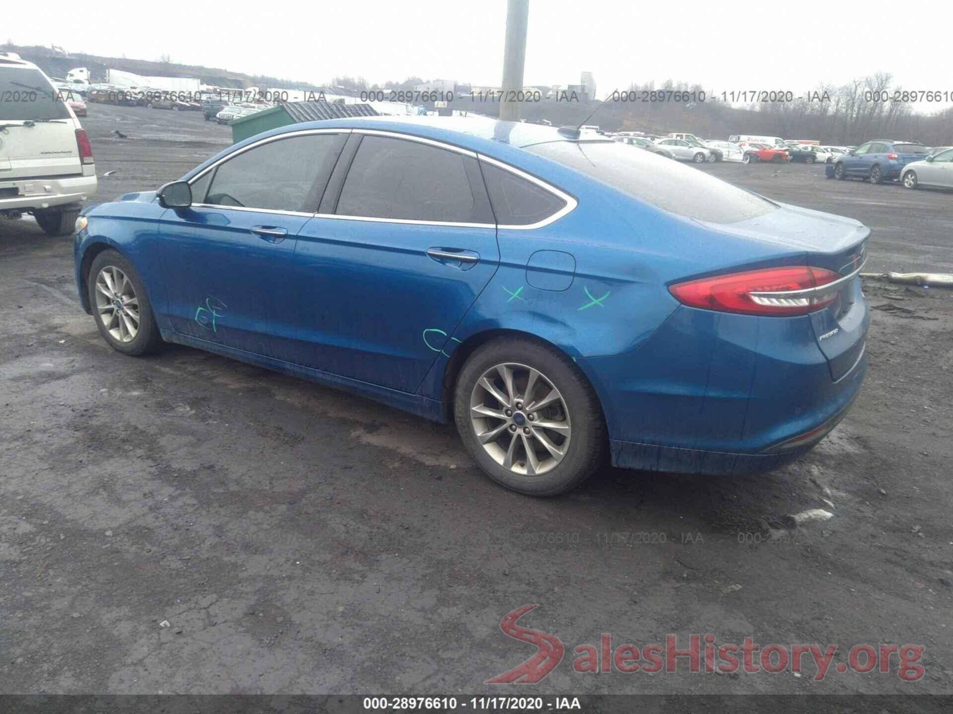 3FA6P0HD6HR136745 2017 FORD FUSION