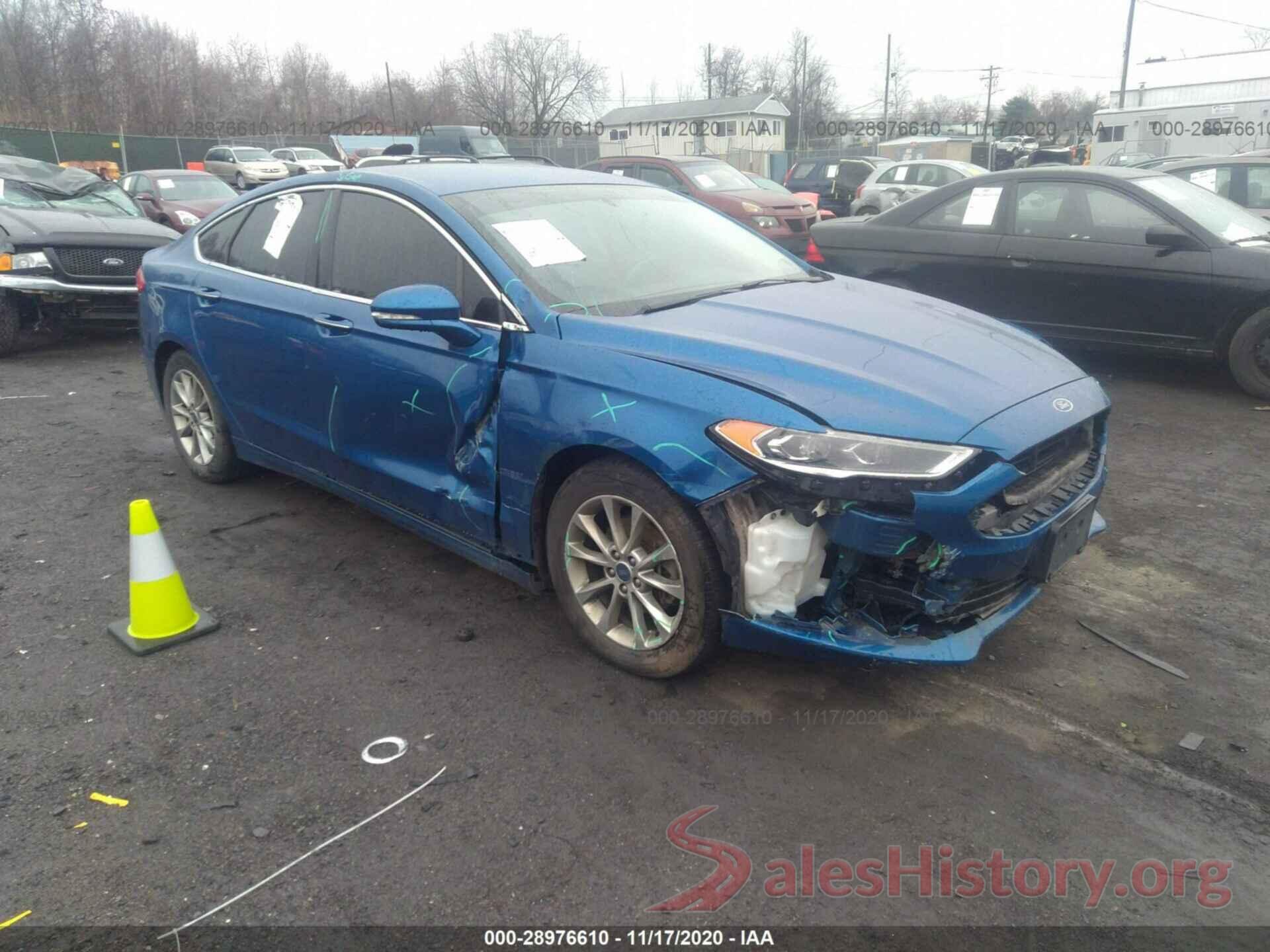 3FA6P0HD6HR136745 2017 FORD FUSION