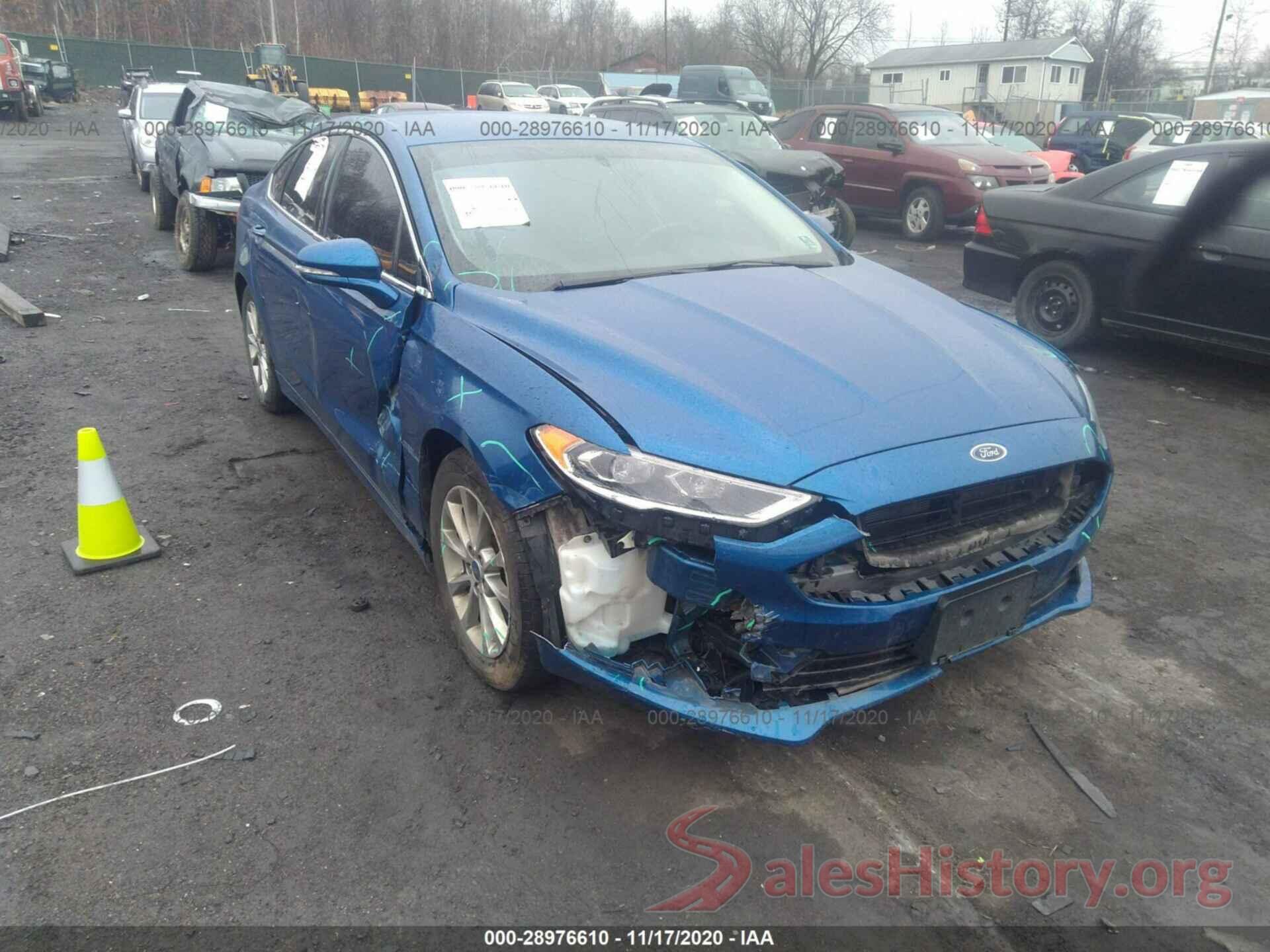 3FA6P0HD6HR136745 2017 FORD FUSION