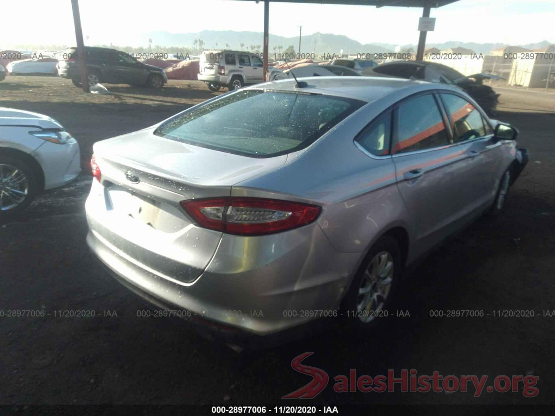 3FA6P0G74GR383658 2016 FORD FUSION