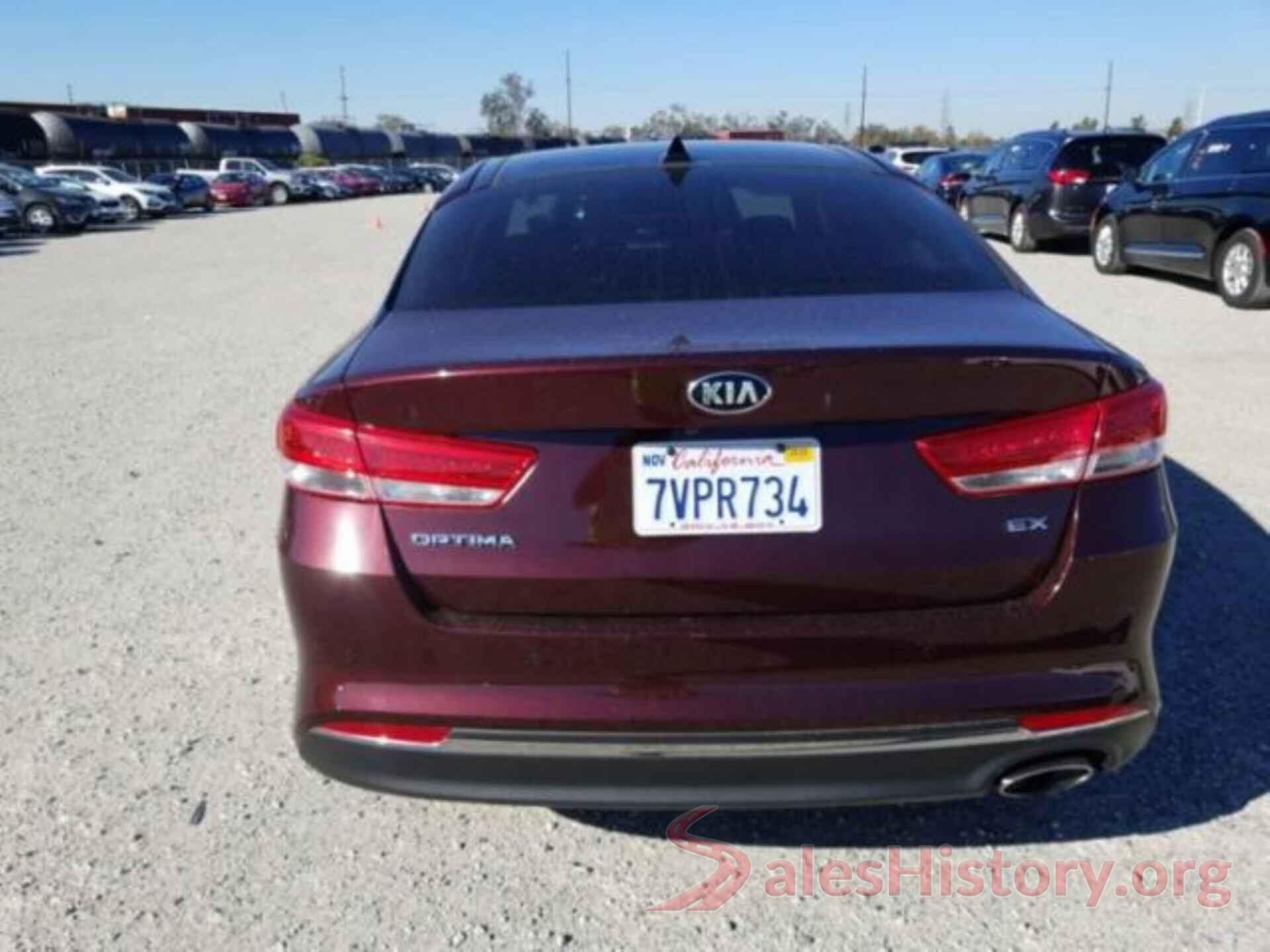 5XXGU4L38GG096243 2016 KIA OPTIMA