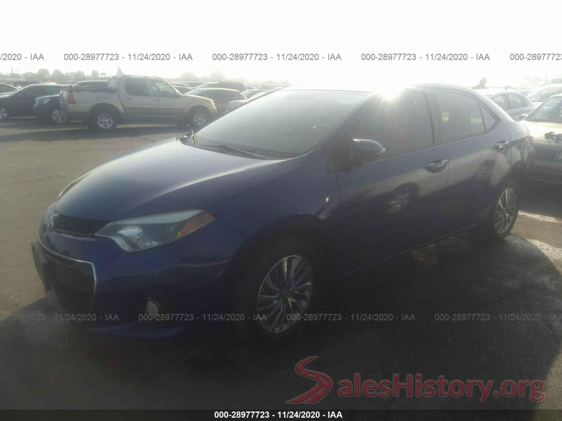 5YFBURHE5GP383631 2016 TOYOTA COROLLA