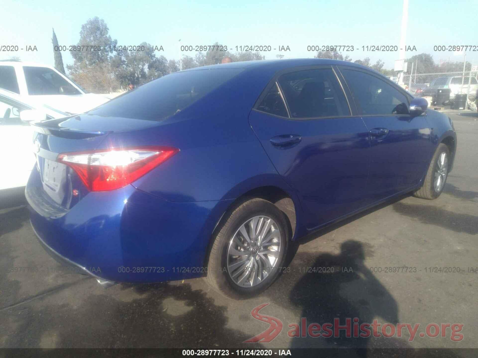 5YFBURHE5GP383631 2016 TOYOTA COROLLA