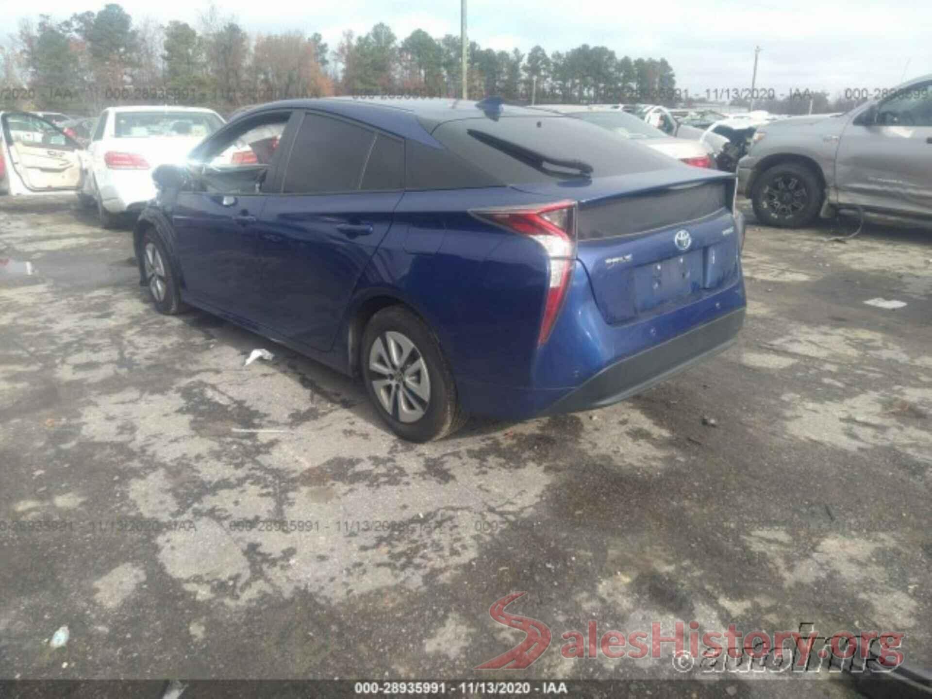 JTDKBRFU9J3060425 2018 TOYOTA PRIUS