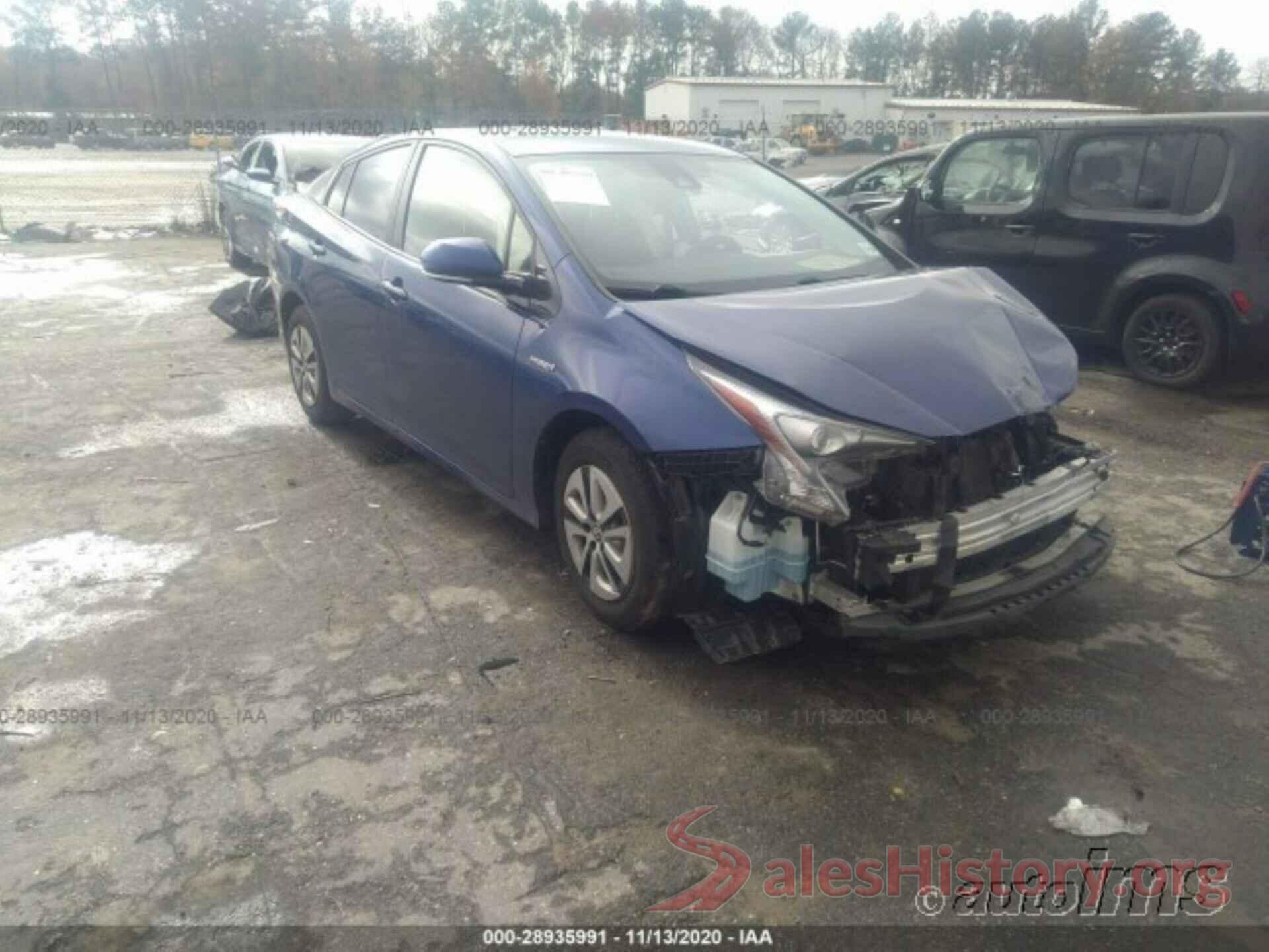 JTDKBRFU9J3060425 2018 TOYOTA PRIUS