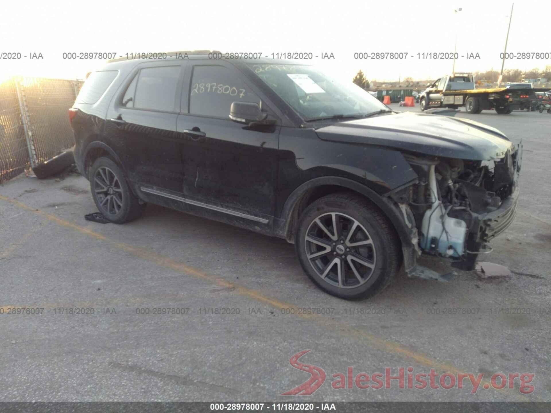 1FM5K8D82HGD54146 2017 FORD EXPLORER