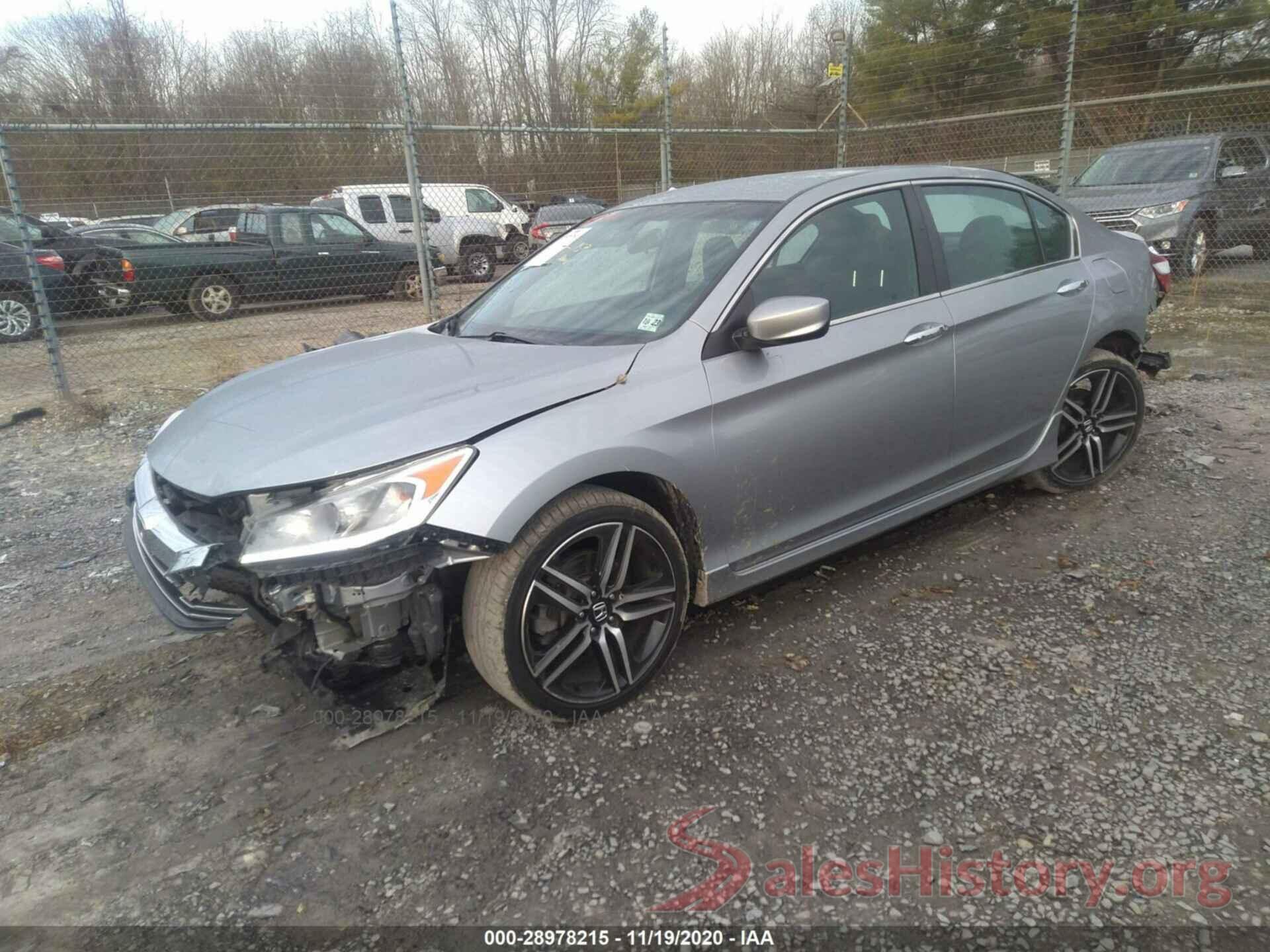 1HGCR2F57HA070538 2017 HONDA ACCORD SEDAN