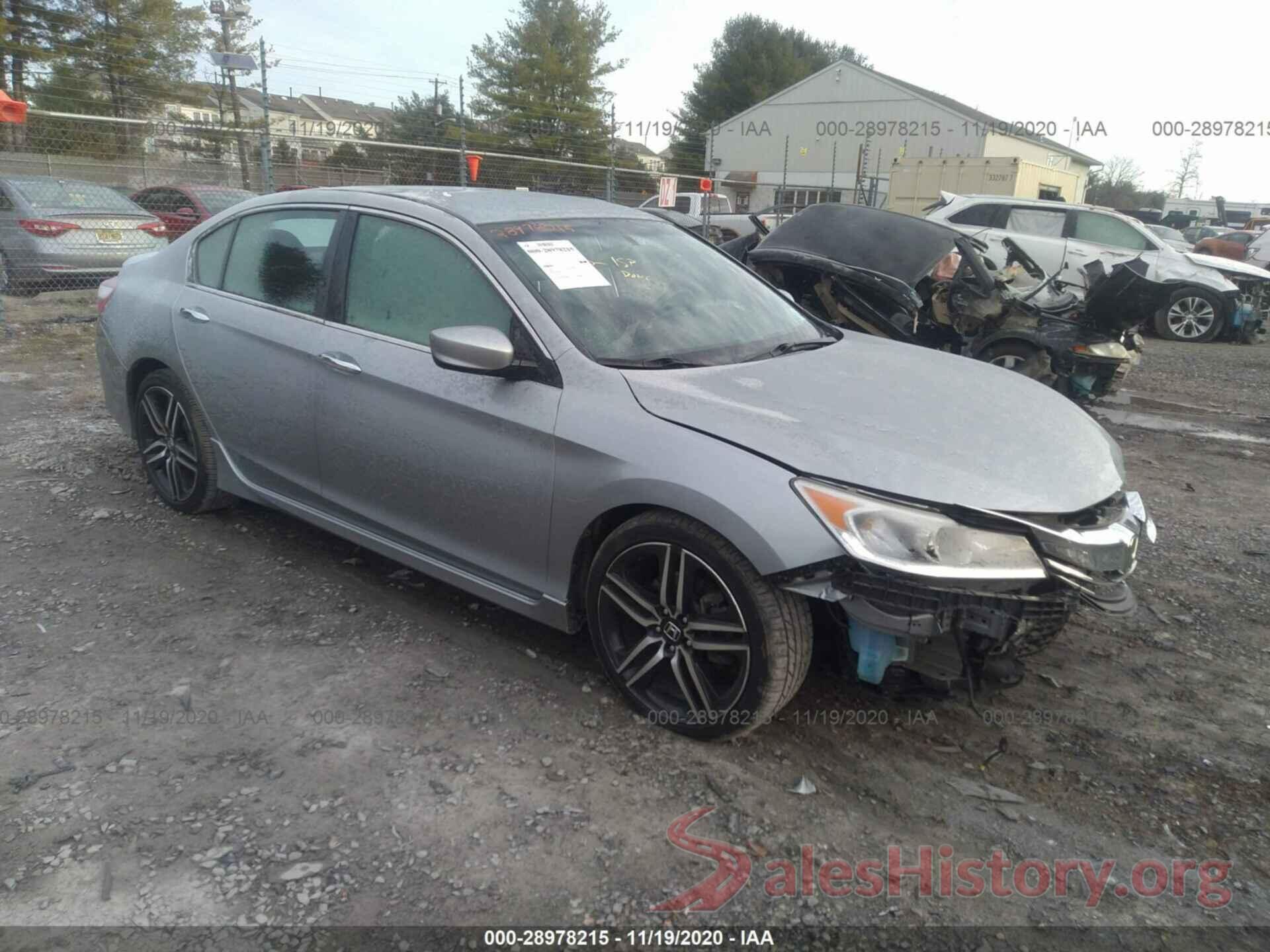 1HGCR2F57HA070538 2017 HONDA ACCORD SEDAN