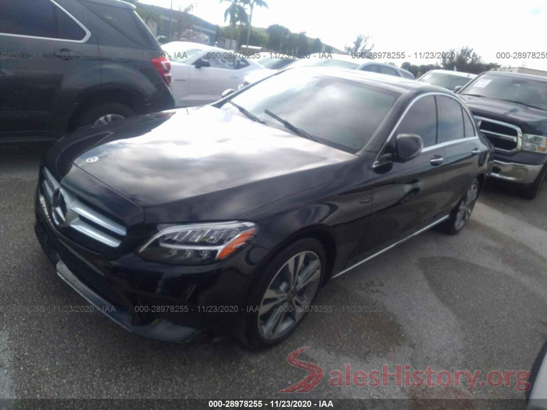 55SWF8DB2KU294068 2019 MERCEDES-BENZ C-CLASS