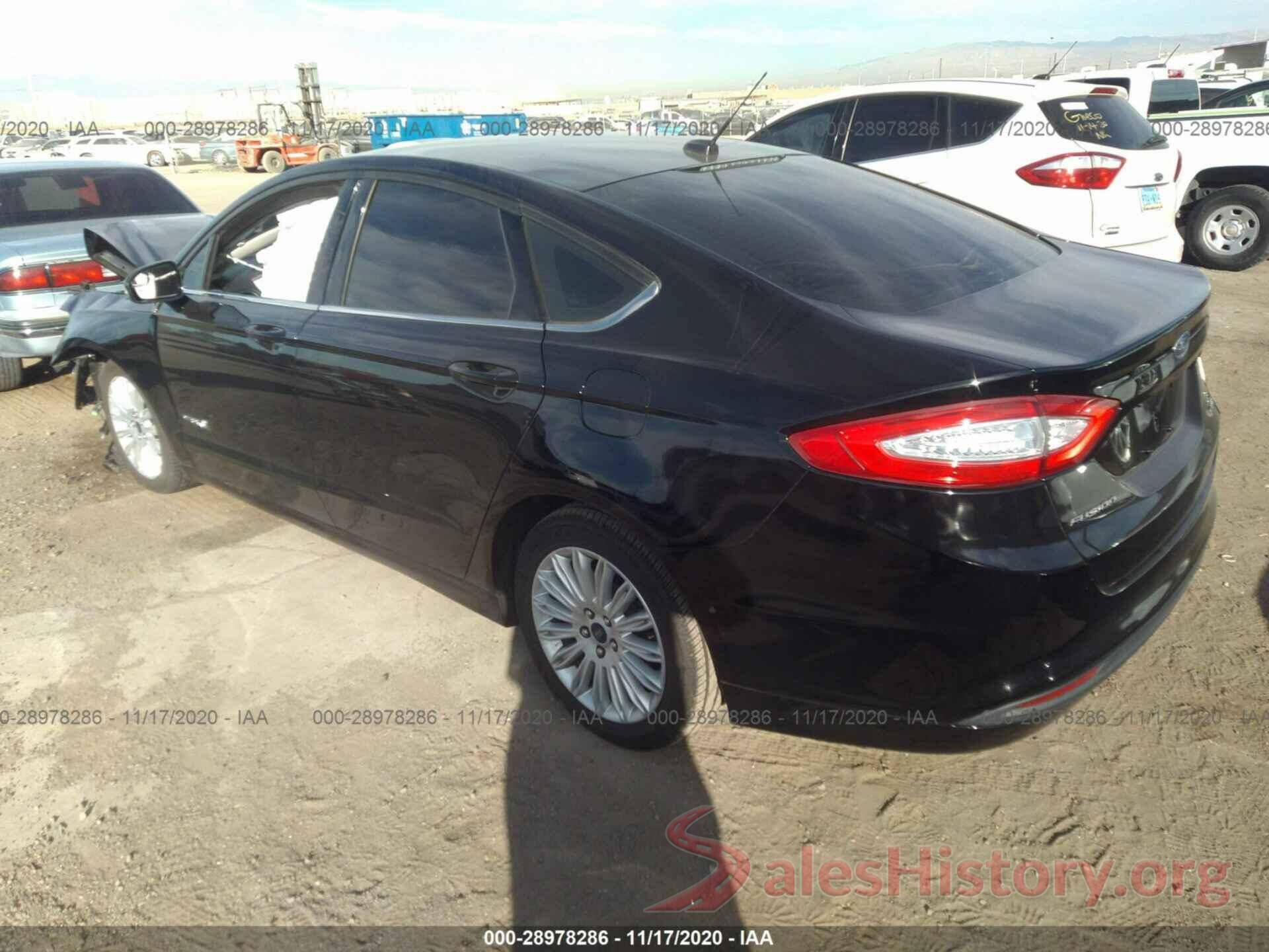 3FA6P0LU9GR389340 2016 FORD FUSION