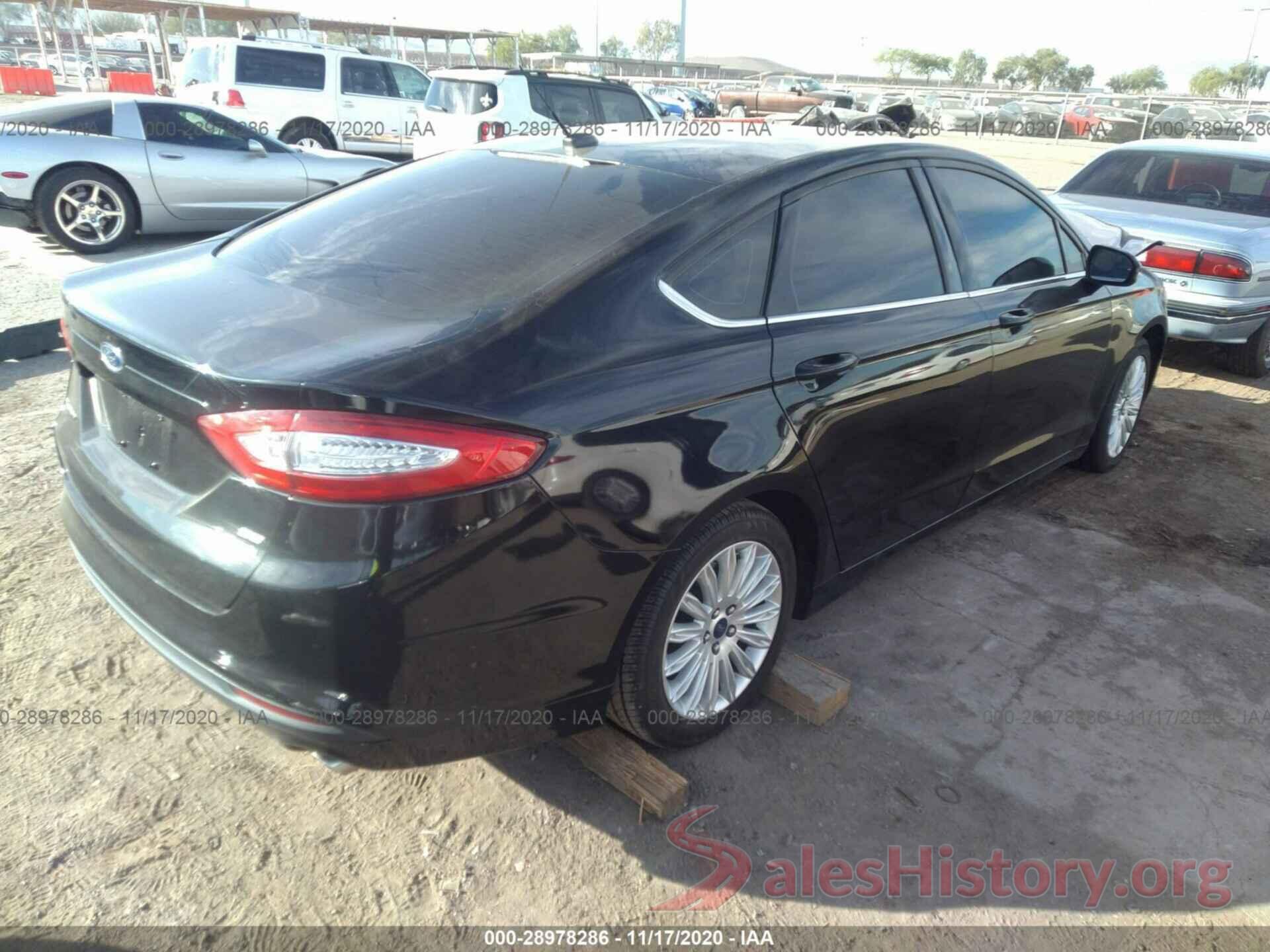 3FA6P0LU9GR389340 2016 FORD FUSION