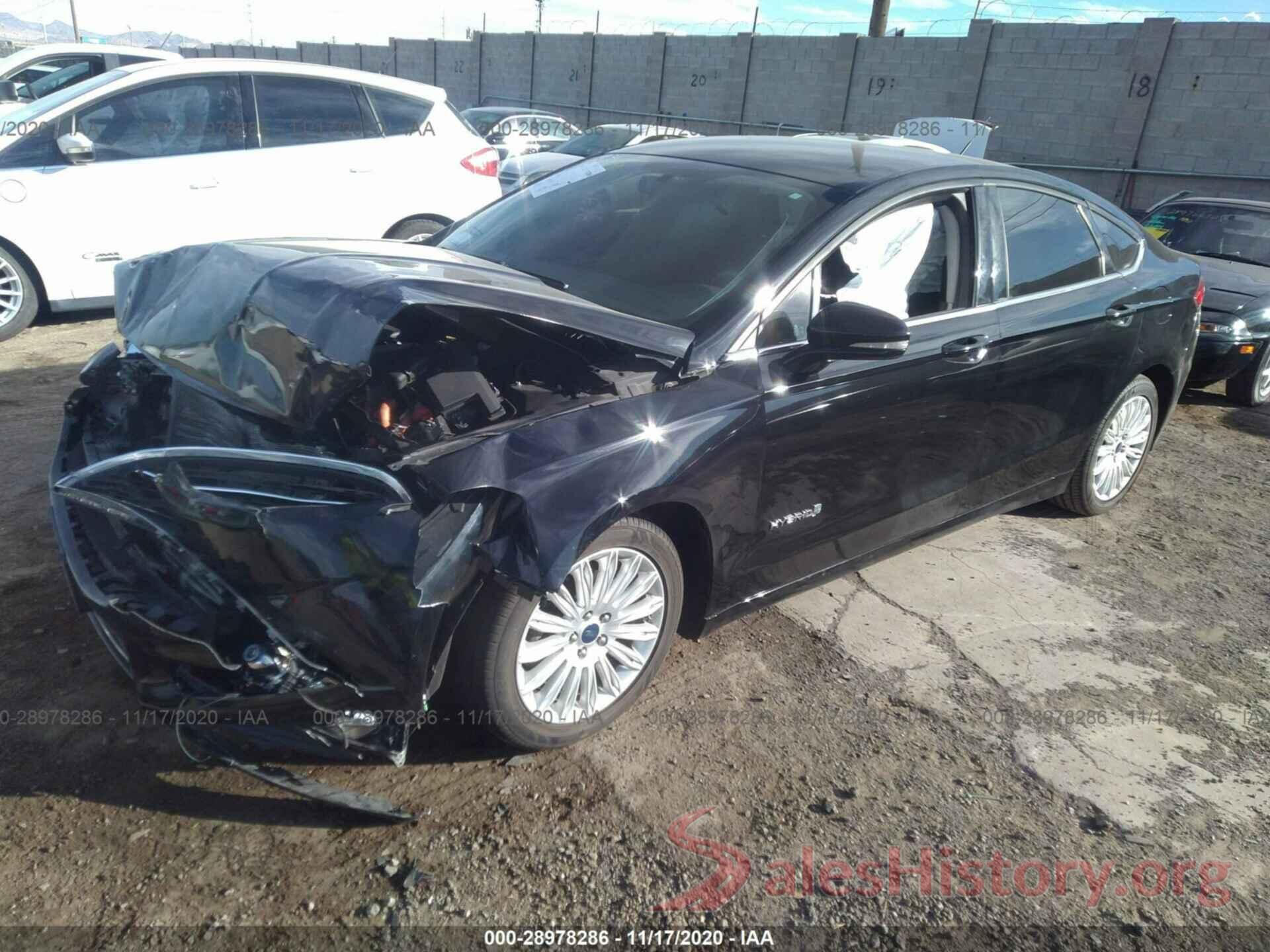 3FA6P0LU9GR389340 2016 FORD FUSION