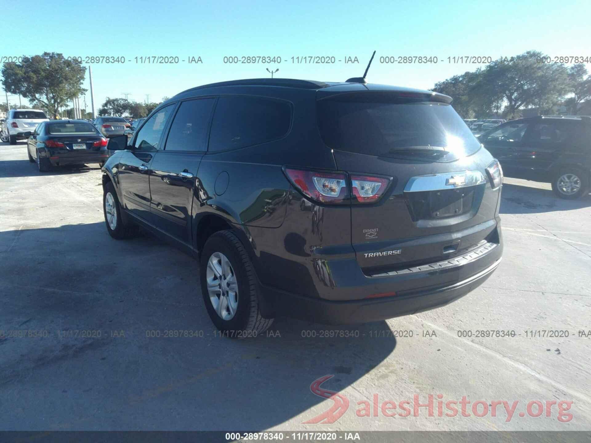 1GNKRFED9HJ202099 2017 CHEVROLET TRAVERSE