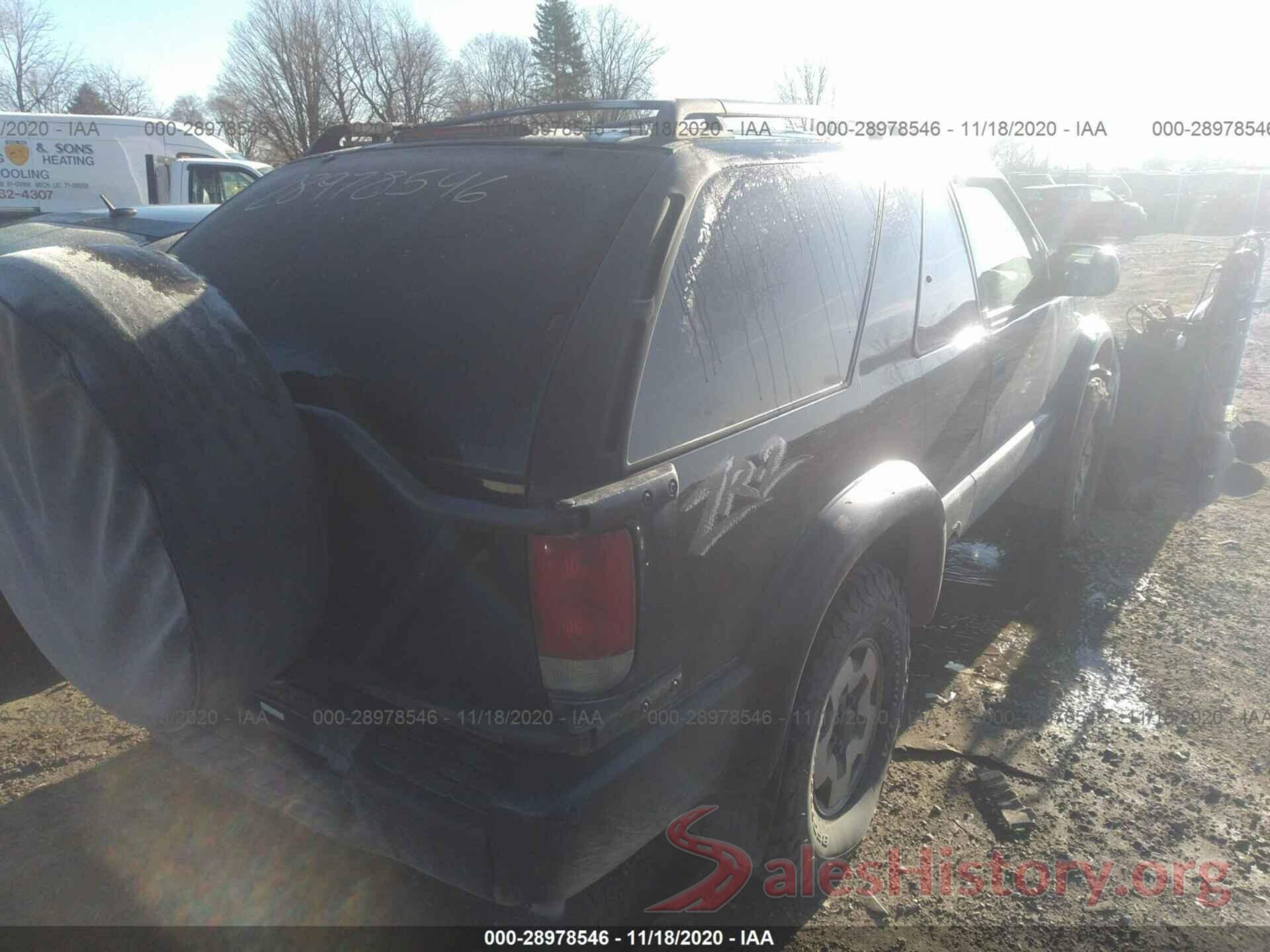 1GNCT18X23K138392 2003 CHEVROLET BLAZER