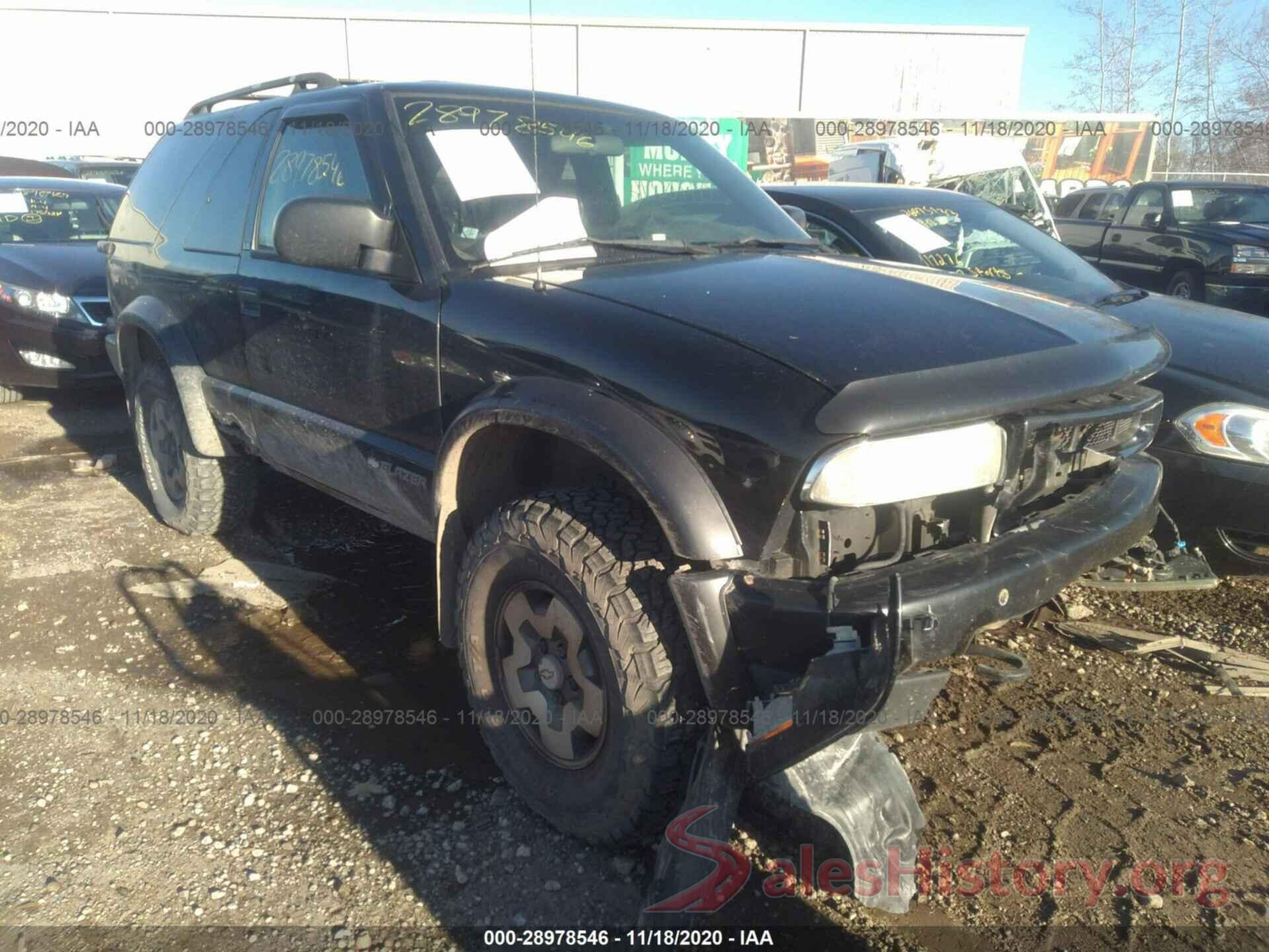 1GNCT18X23K138392 2003 CHEVROLET BLAZER