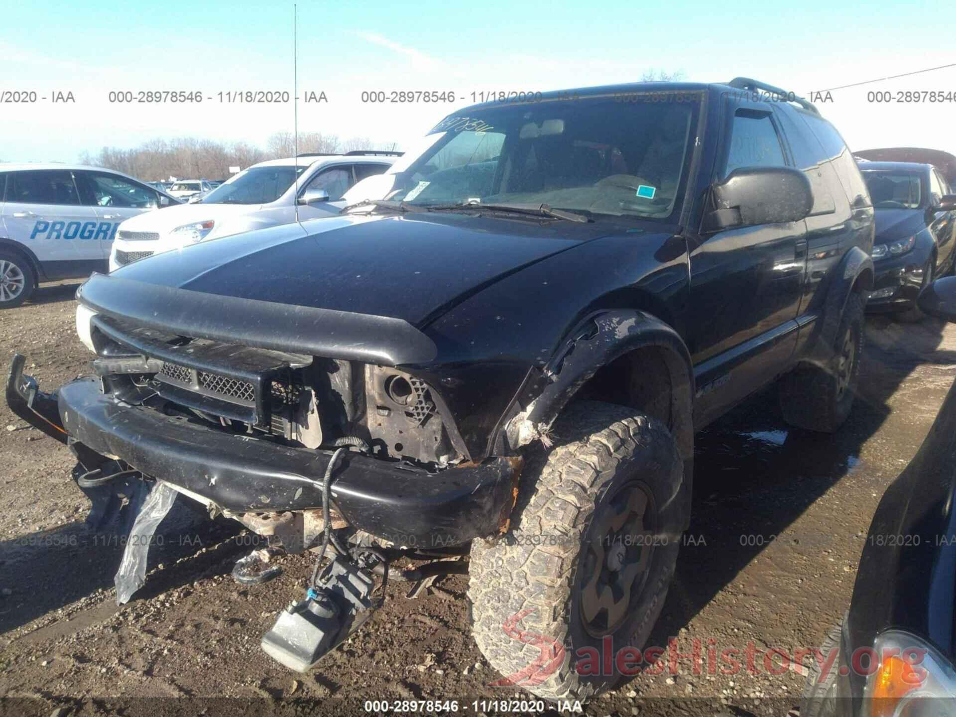 1GNCT18X23K138392 2003 CHEVROLET BLAZER