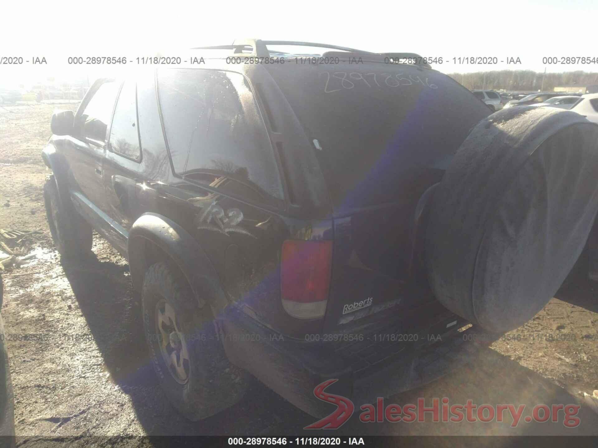 1GNCT18X23K138392 2003 CHEVROLET BLAZER