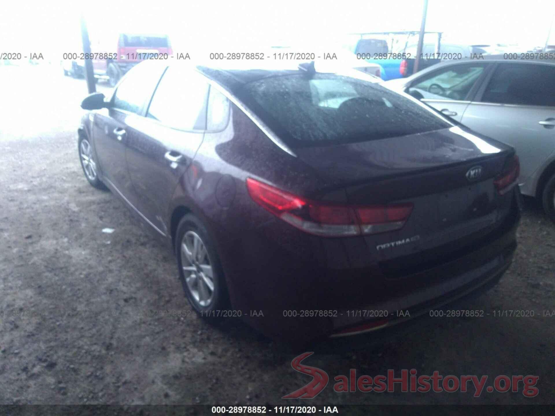 5XXGT4L38GG113934 2016 KIA OPTIMA