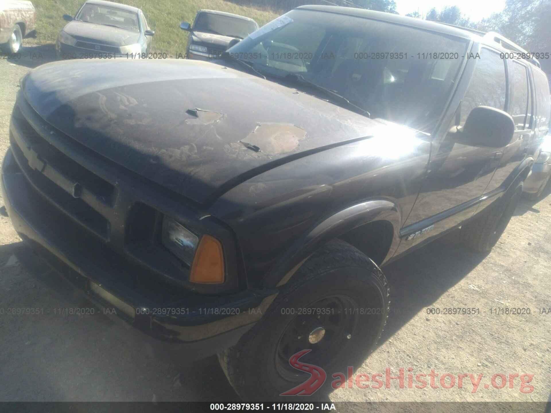 1GNDT13W8V2113213 1997 CHEVROLET BLAZER