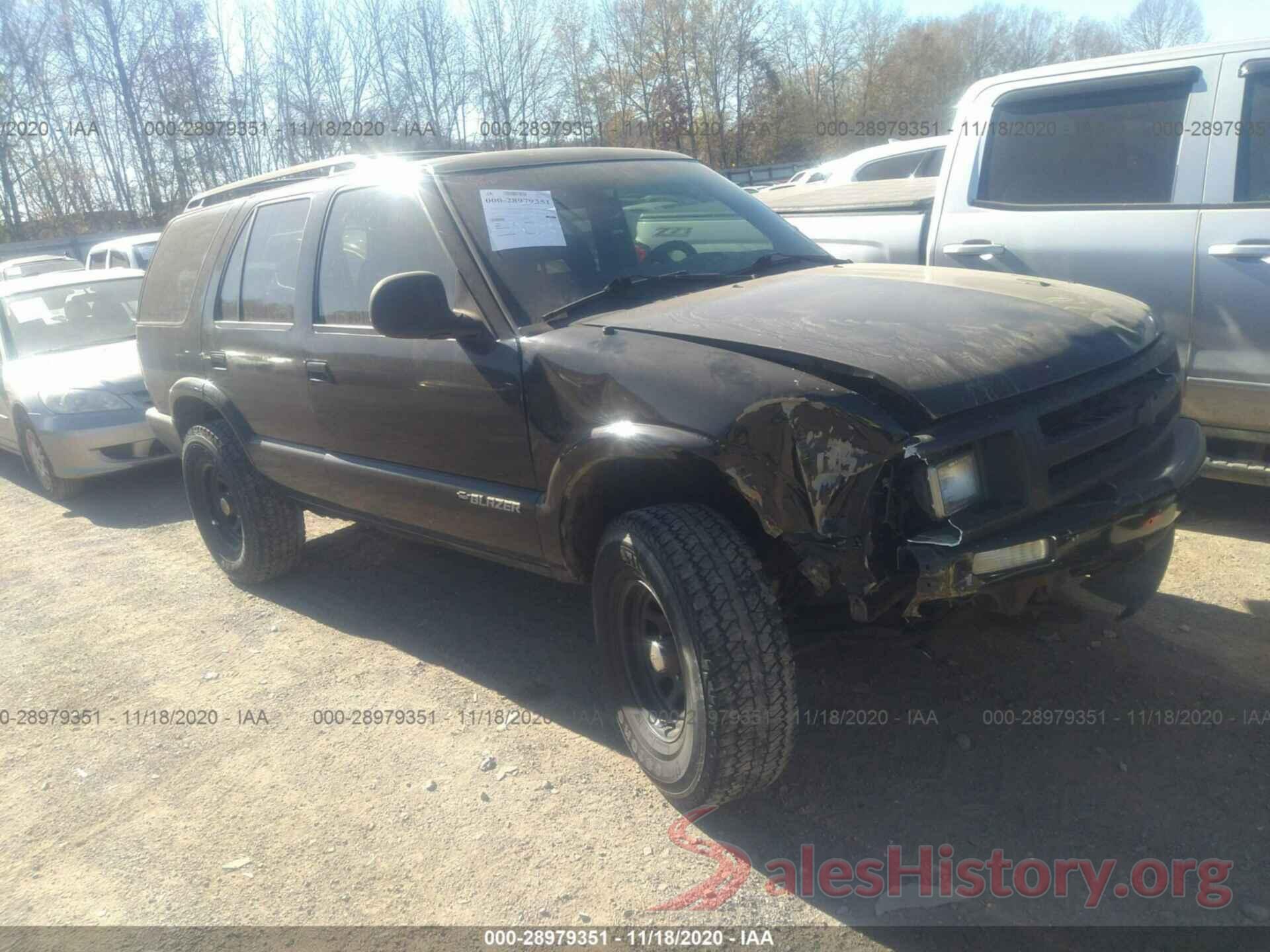 1GNDT13W8V2113213 1997 CHEVROLET BLAZER