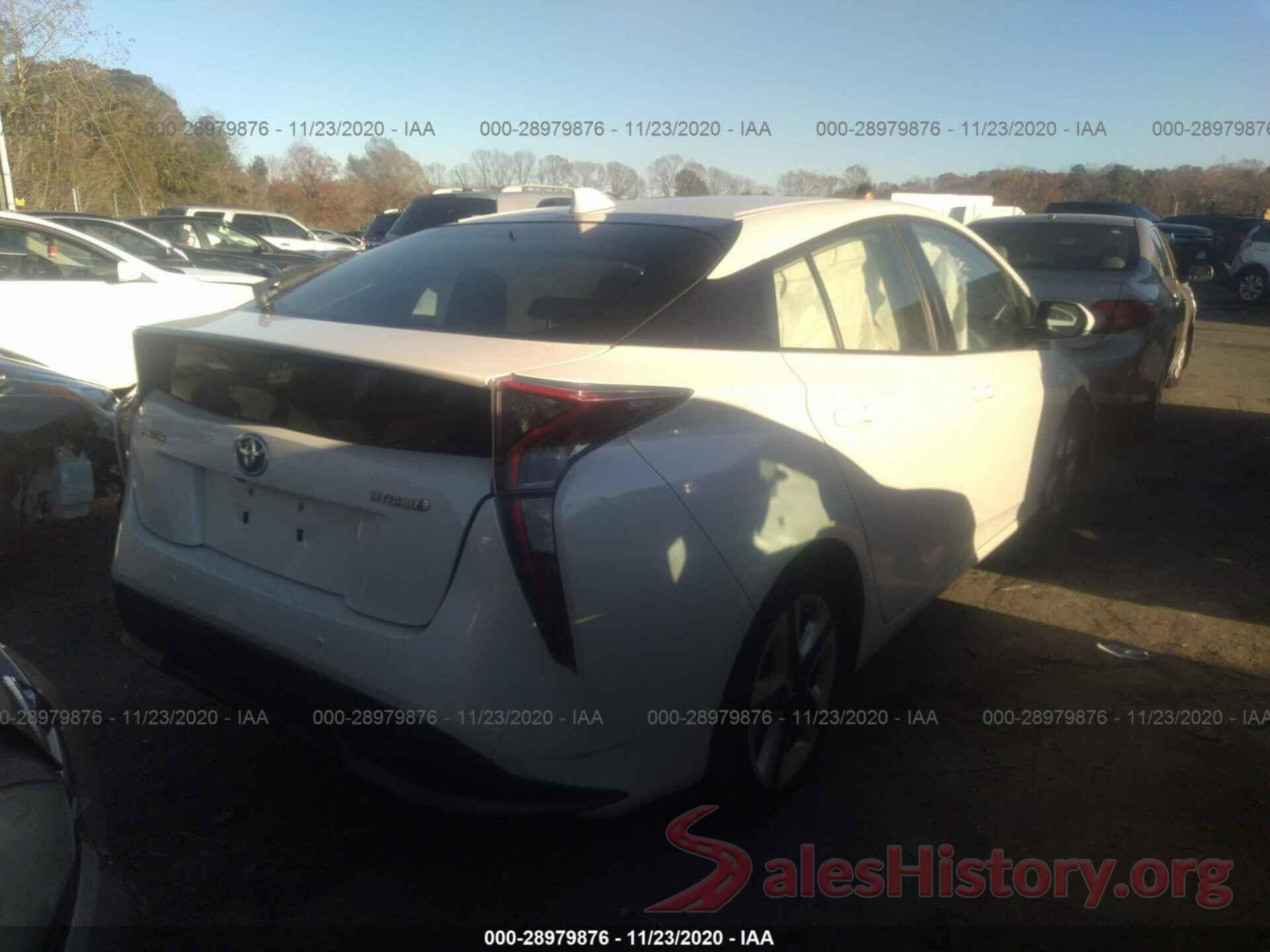 JTDKARFU7G3505725 2016 TOYOTA PRIUS