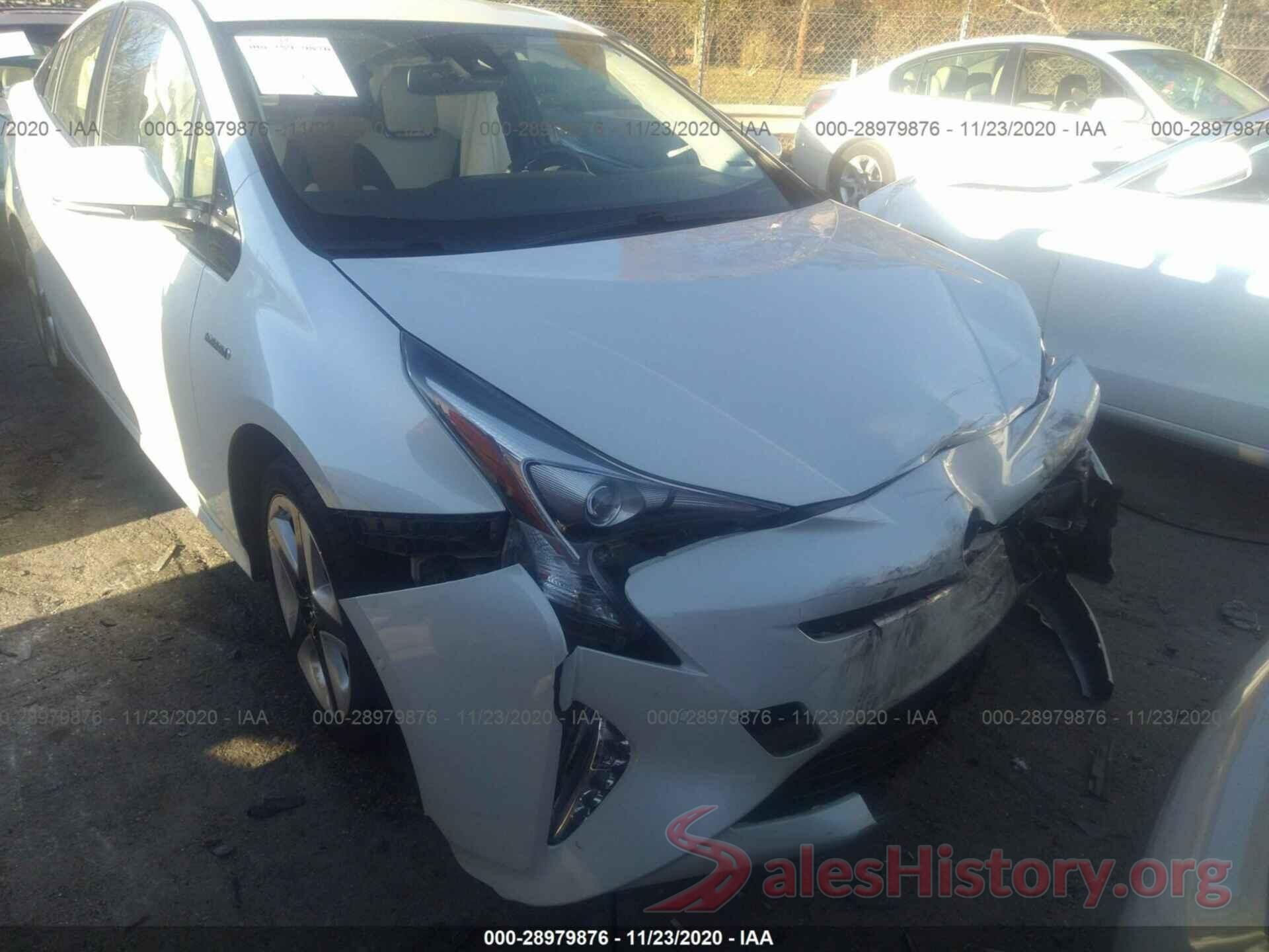 JTDKARFU7G3505725 2016 TOYOTA PRIUS