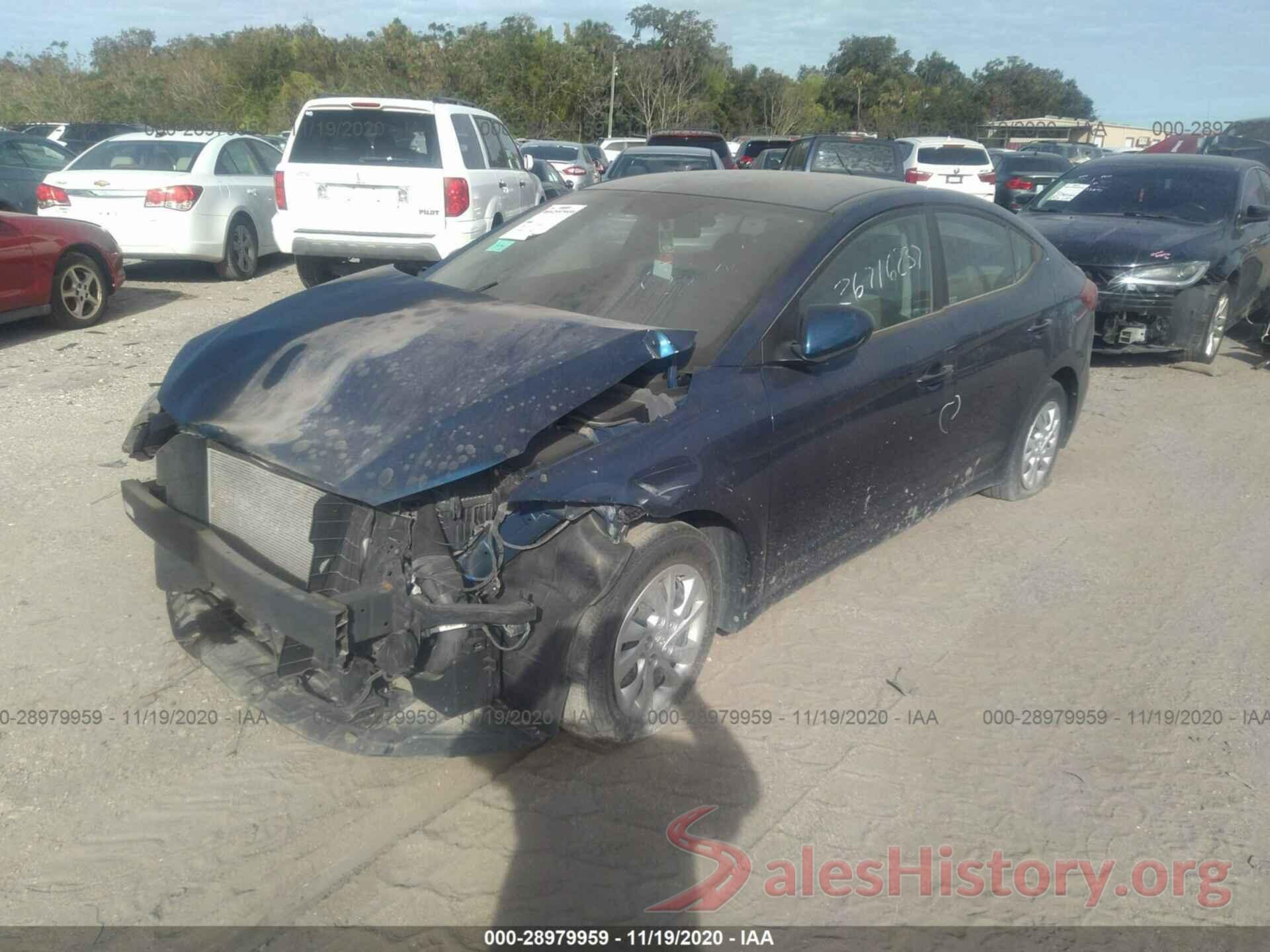 5NPD74LF2JH328965 2018 HYUNDAI ELANTRA