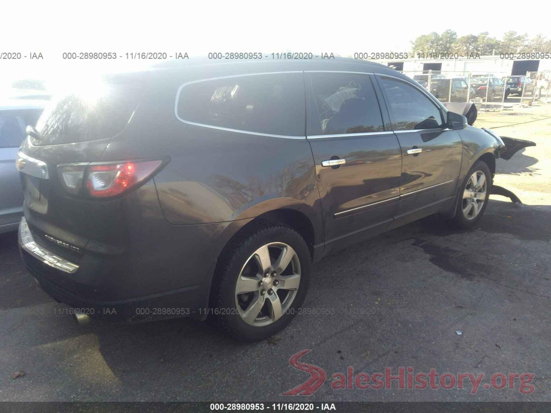 1GNKVJKD8GJ323546 2016 CHEVROLET TRAVERSE