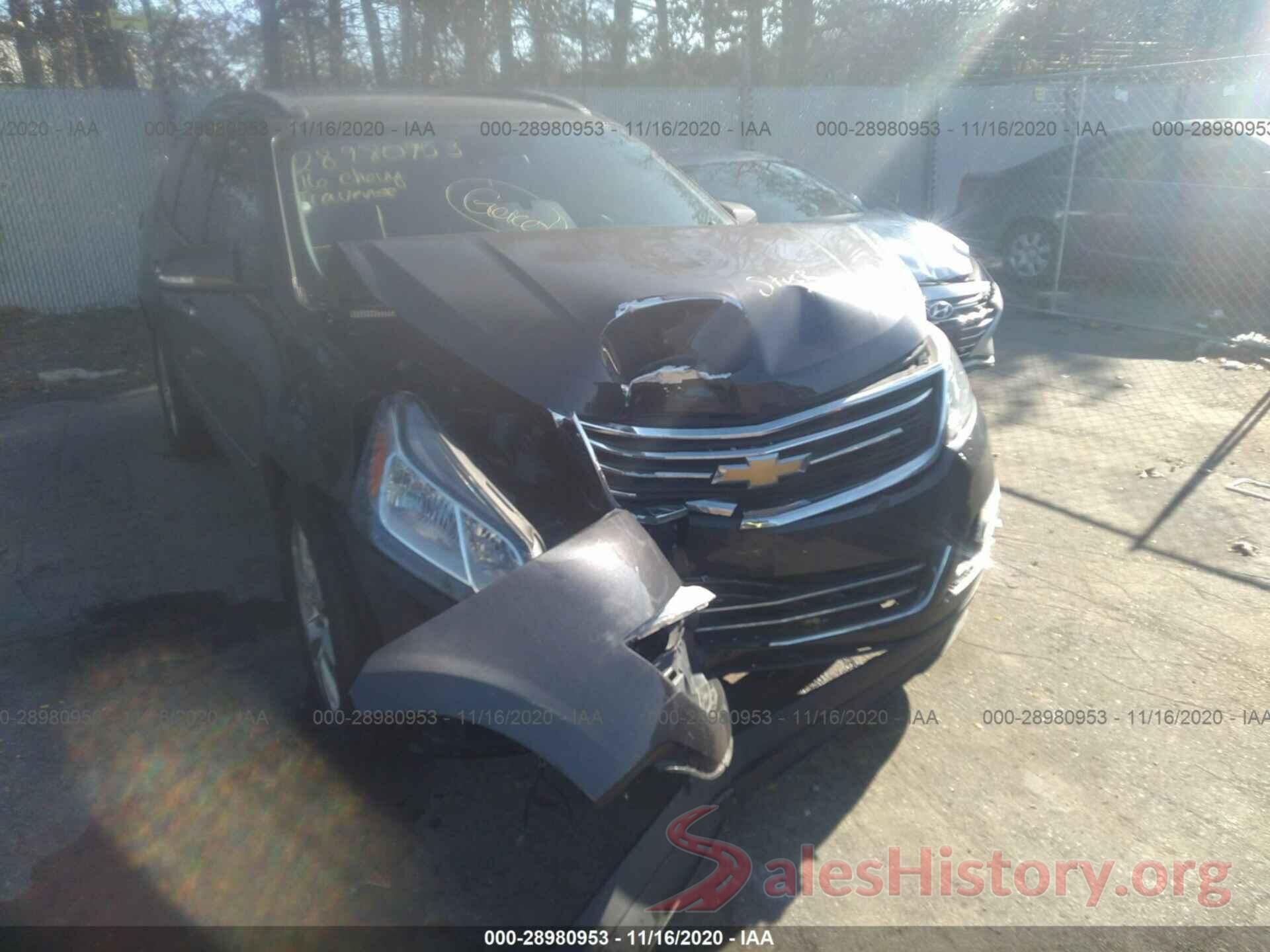 1GNKVJKD8GJ323546 2016 CHEVROLET TRAVERSE