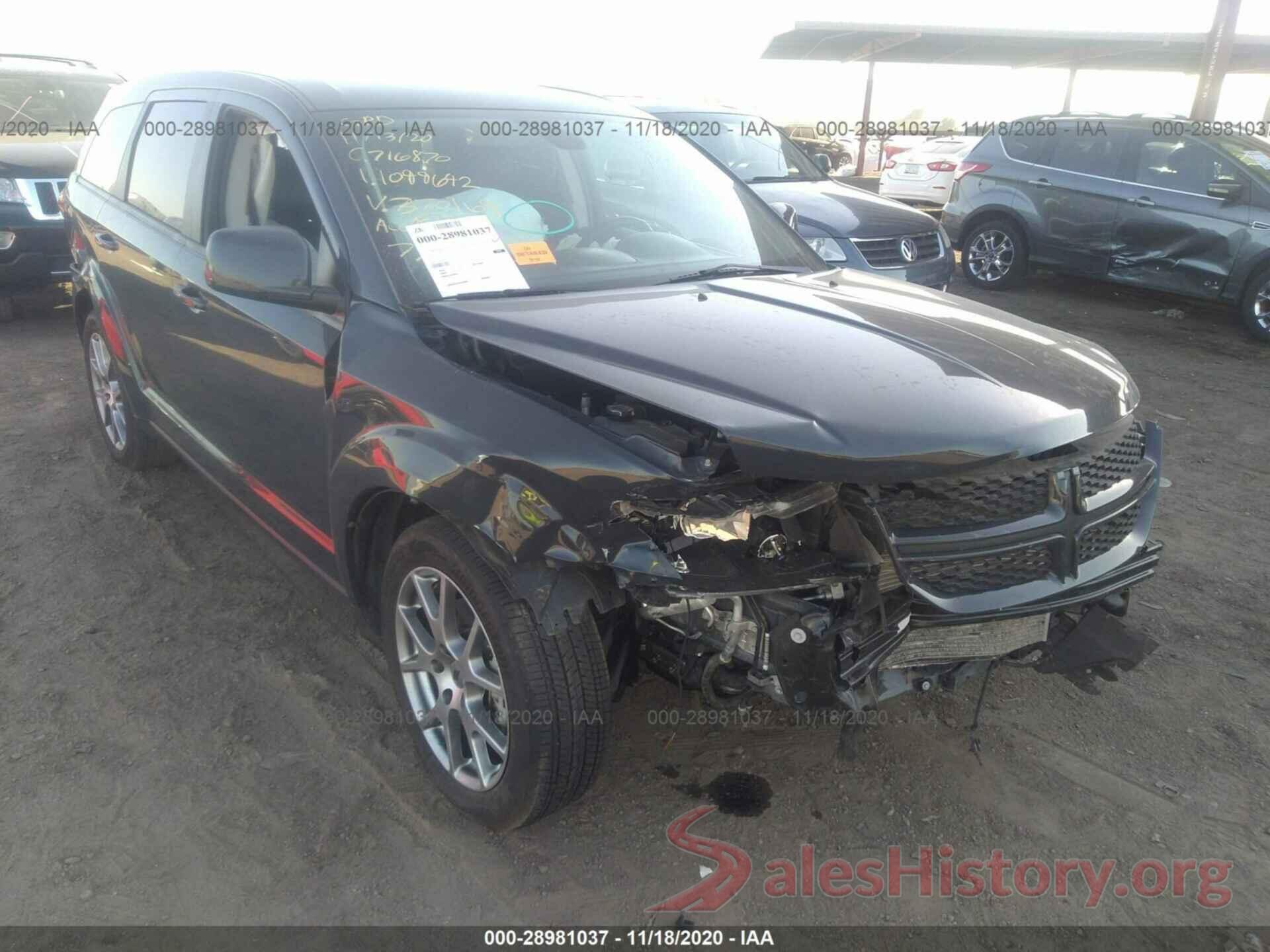 3C4PDCEG4JT370169 2018 DODGE JOURNEY