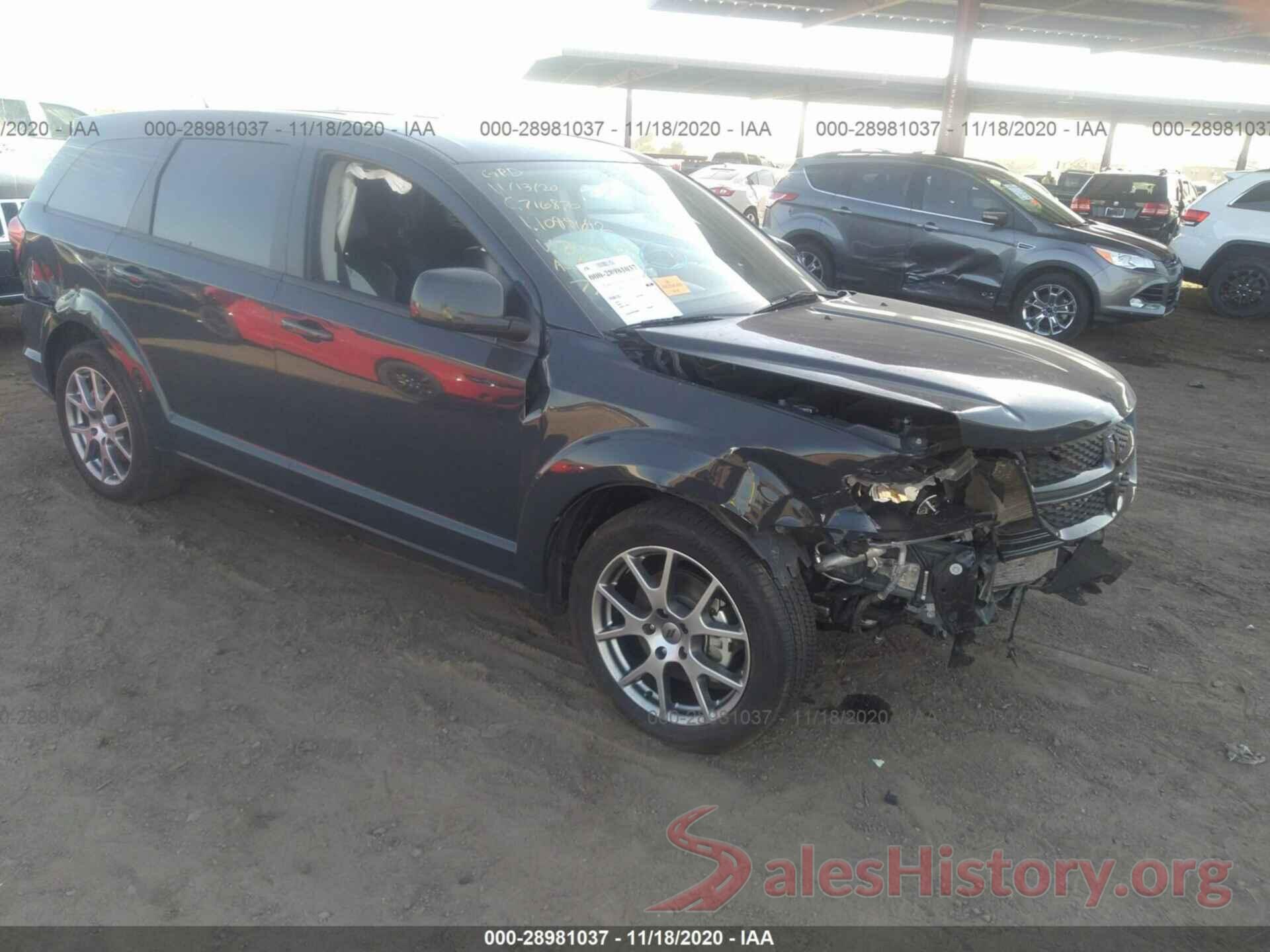 3C4PDCEG4JT370169 2018 DODGE JOURNEY