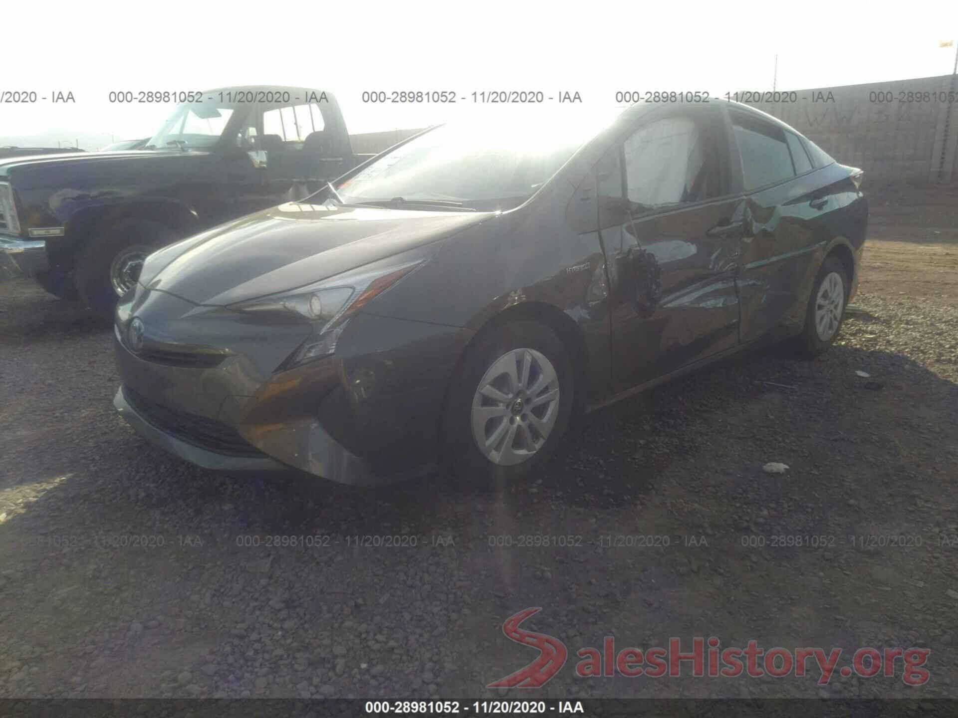 JTDKBRFU8H3028334 2017 TOYOTA PRIUS