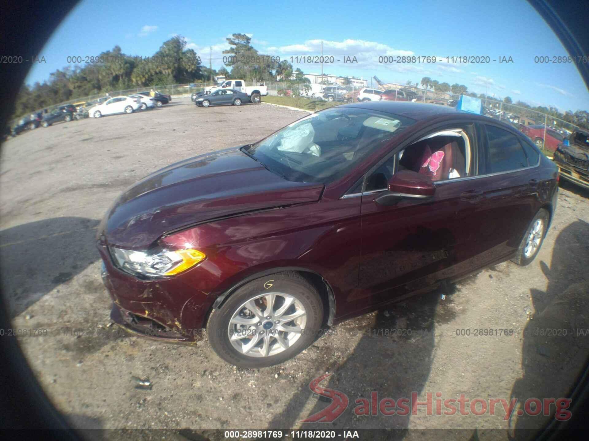 3FA6P0G7XHR343683 2017 FORD FUSION