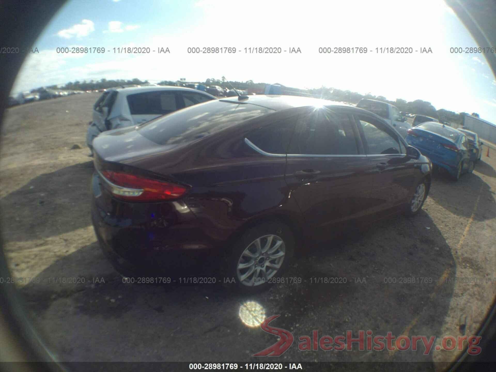 3FA6P0G7XHR343683 2017 FORD FUSION