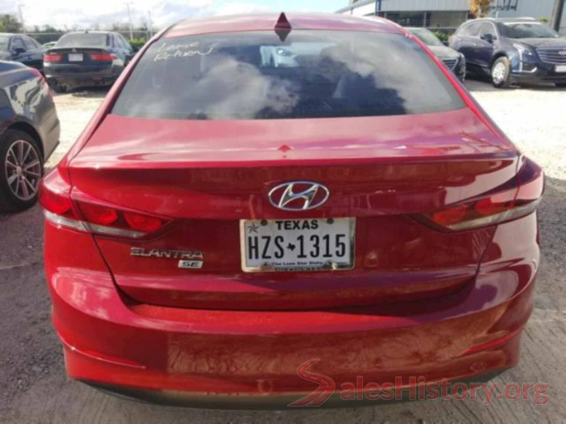 KMHD74LFXHU116245 2017 HYUNDAI ELANTRA