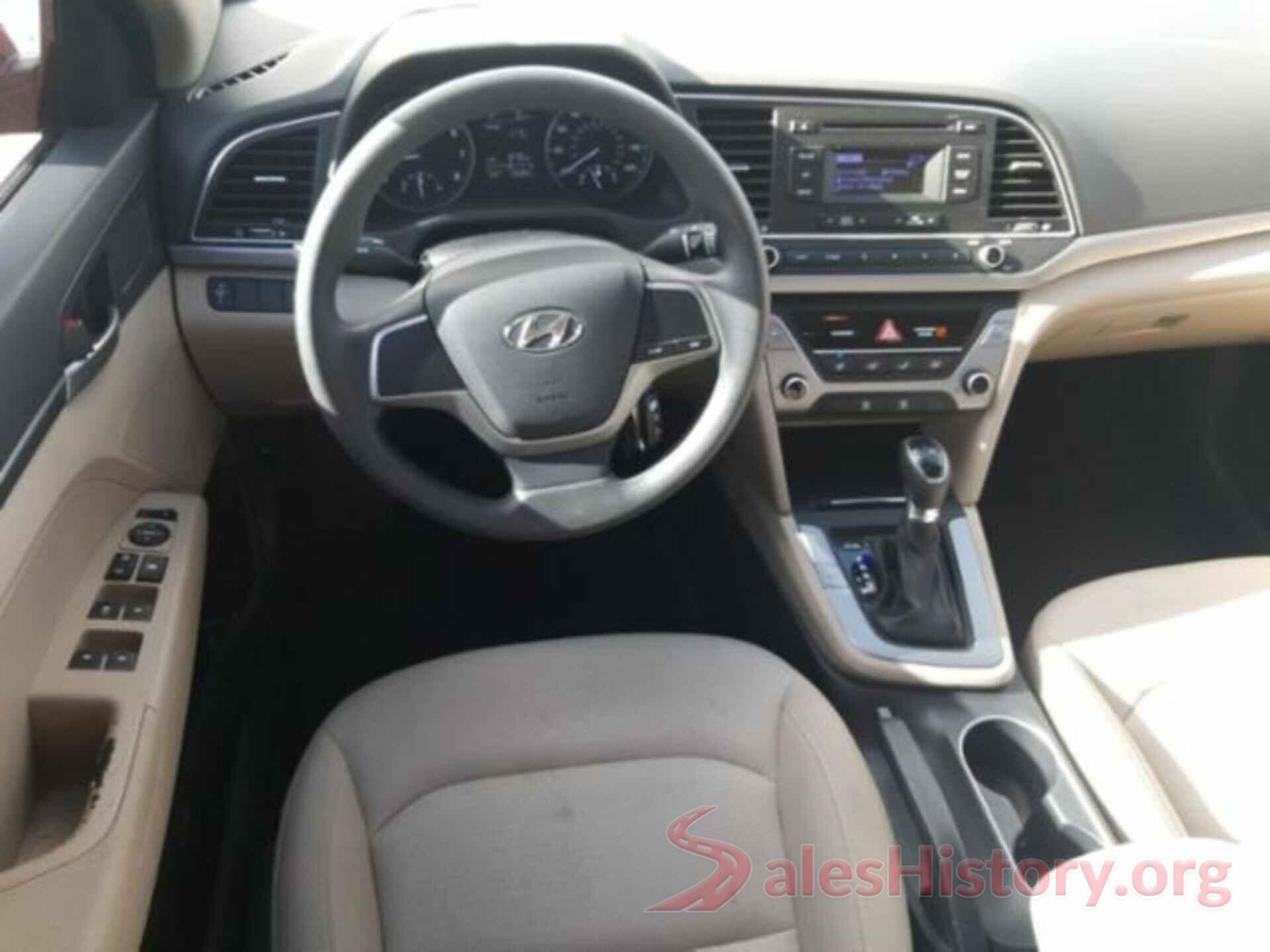 KMHD74LFXHU116245 2017 HYUNDAI ELANTRA