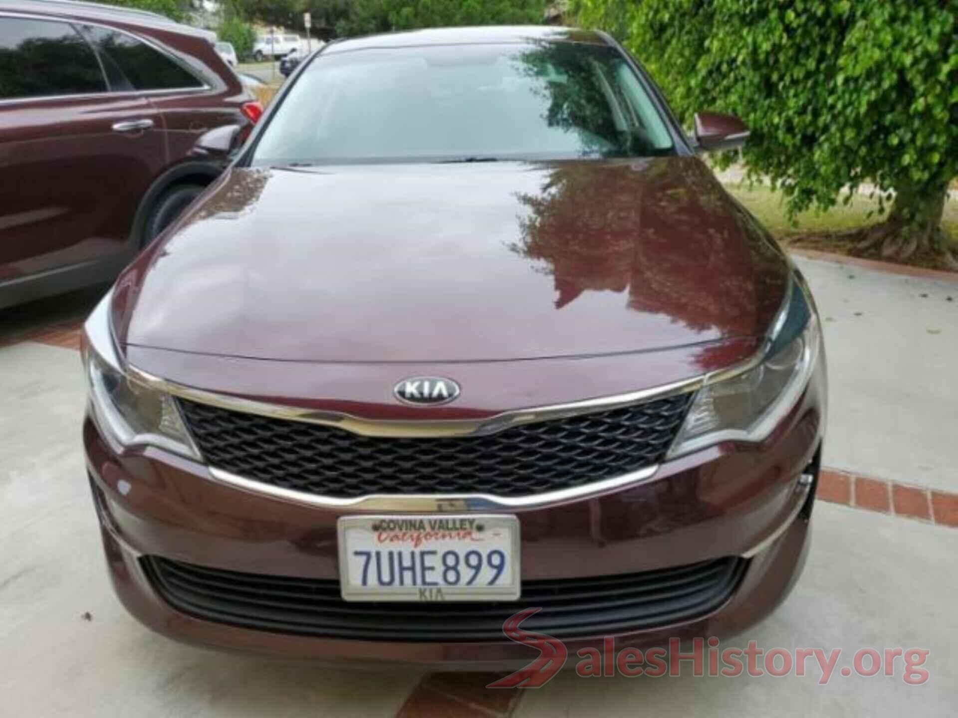 5XXGT4L37GG092459 2016 KIA OPTIMA