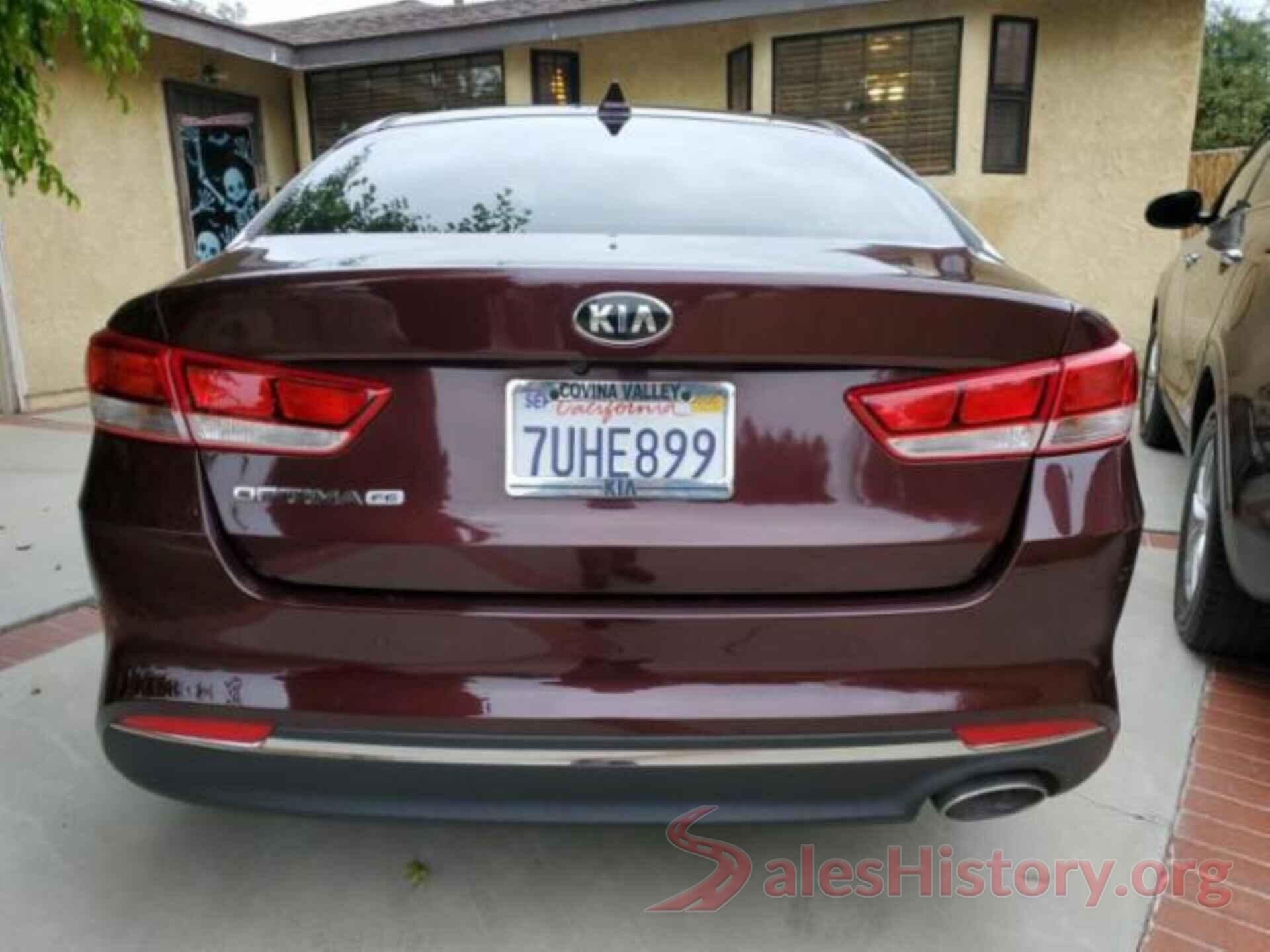 5XXGT4L37GG092459 2016 KIA OPTIMA