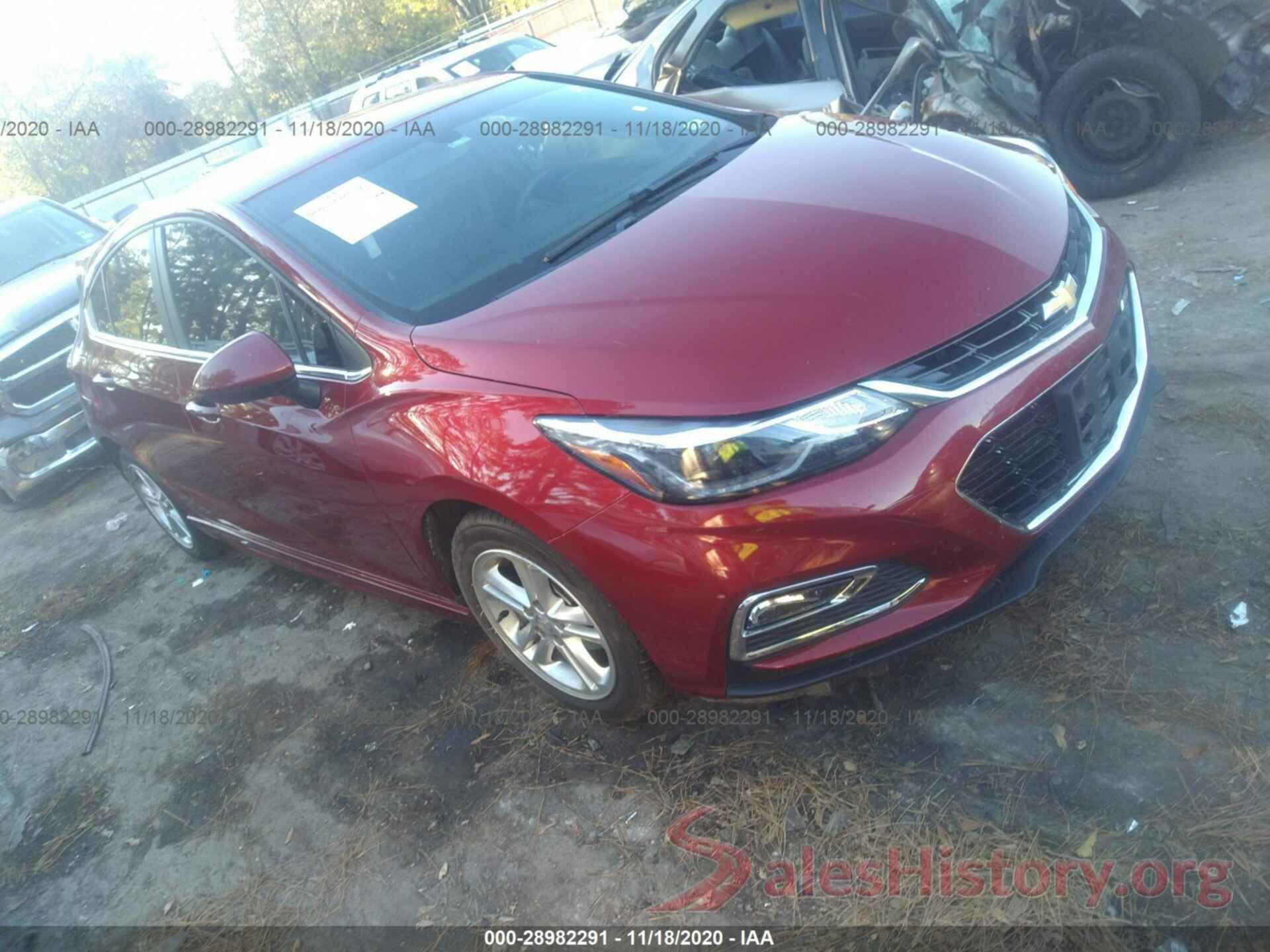 3G1BE6SM2HS600125 2017 CHEVROLET CRUZE