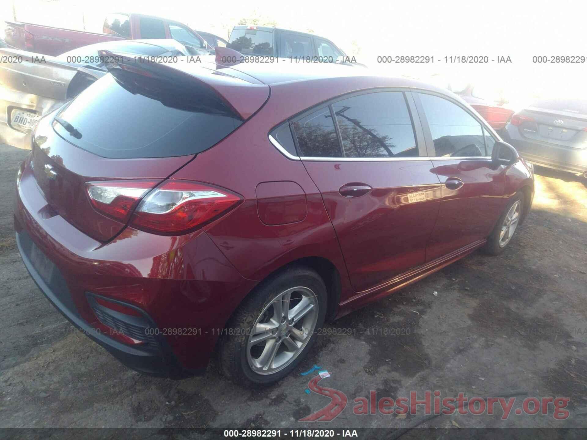 3G1BE6SM2HS600125 2017 CHEVROLET CRUZE