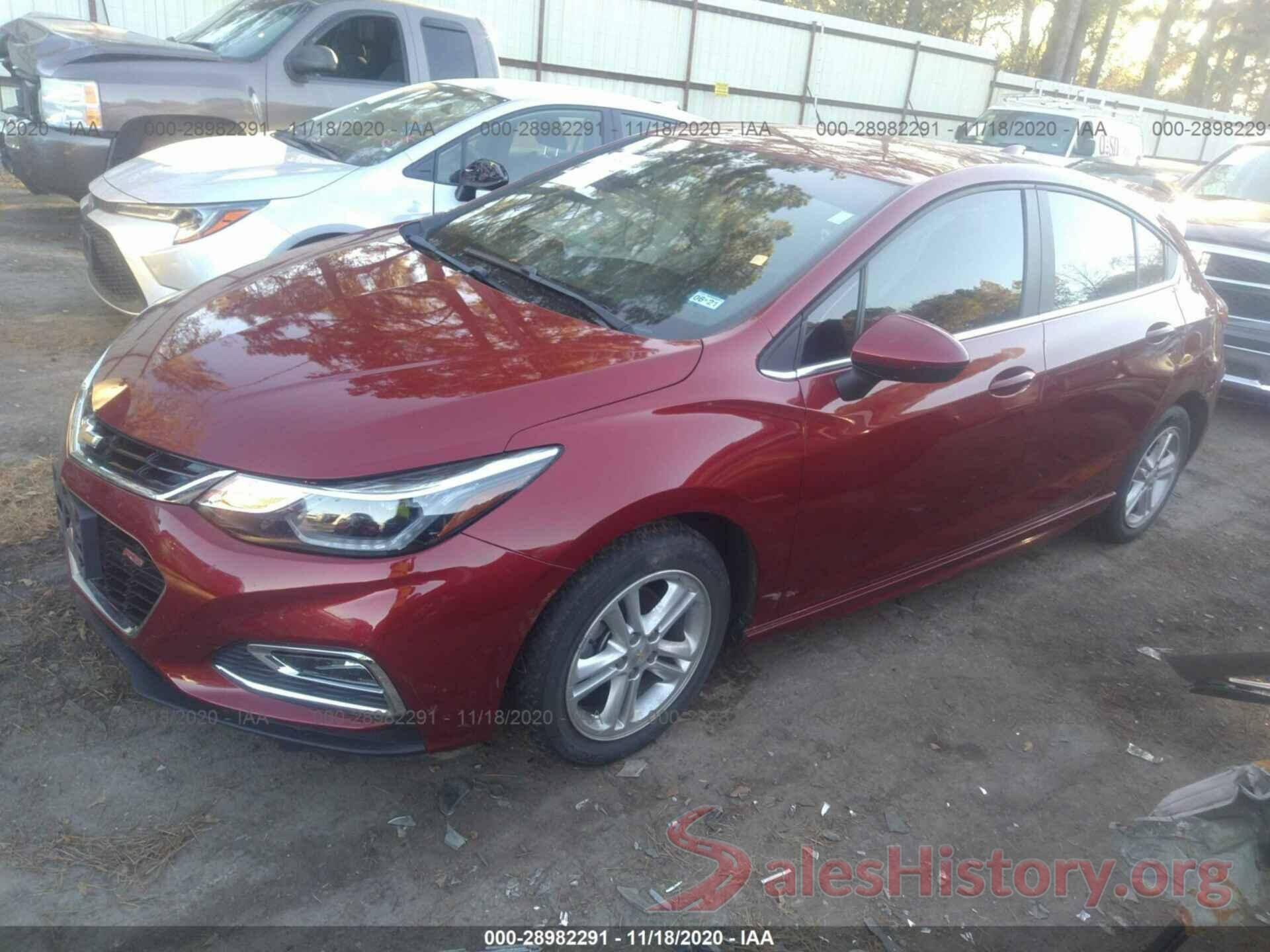 3G1BE6SM2HS600125 2017 CHEVROLET CRUZE