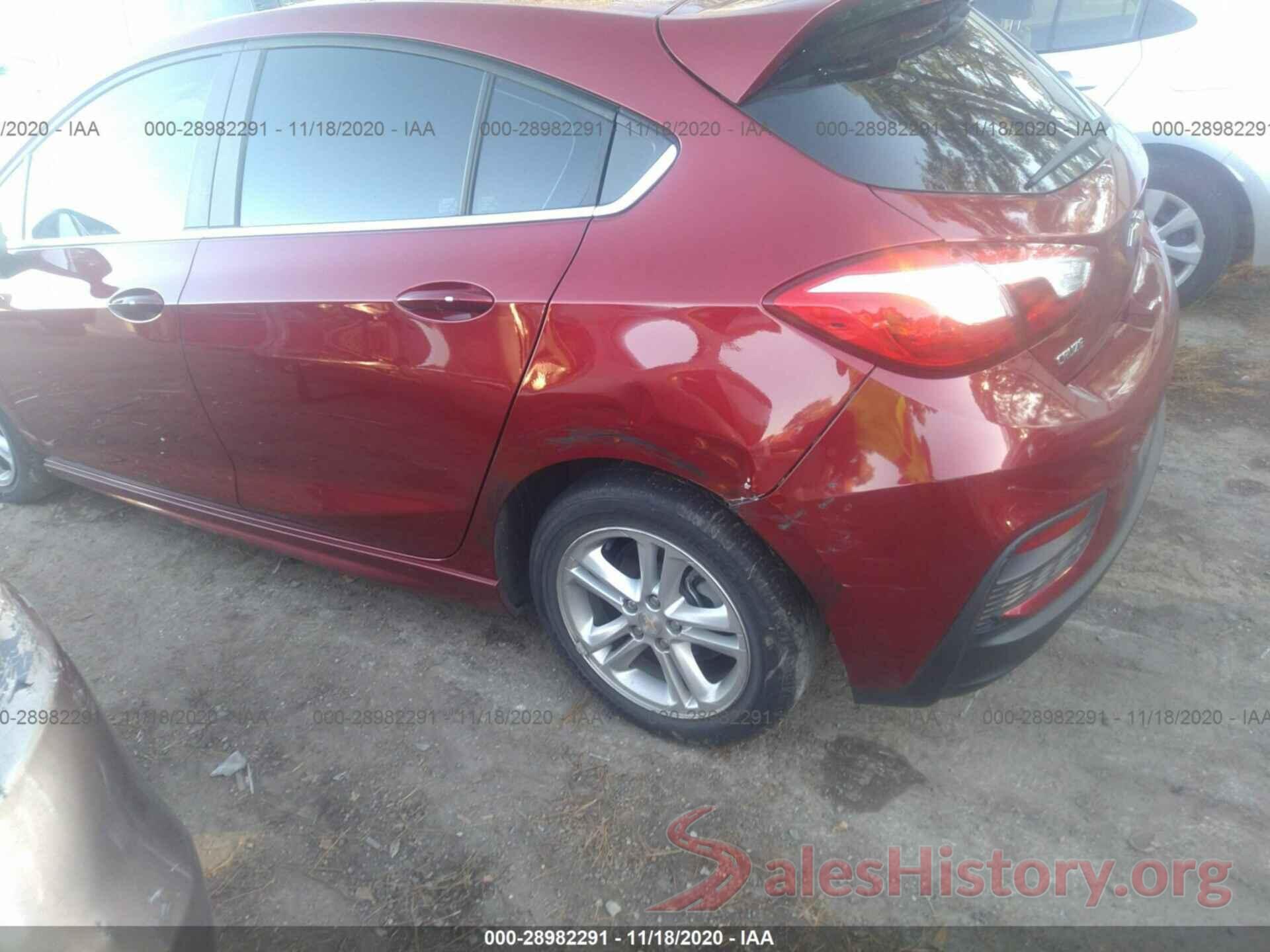 3G1BE6SM2HS600125 2017 CHEVROLET CRUZE