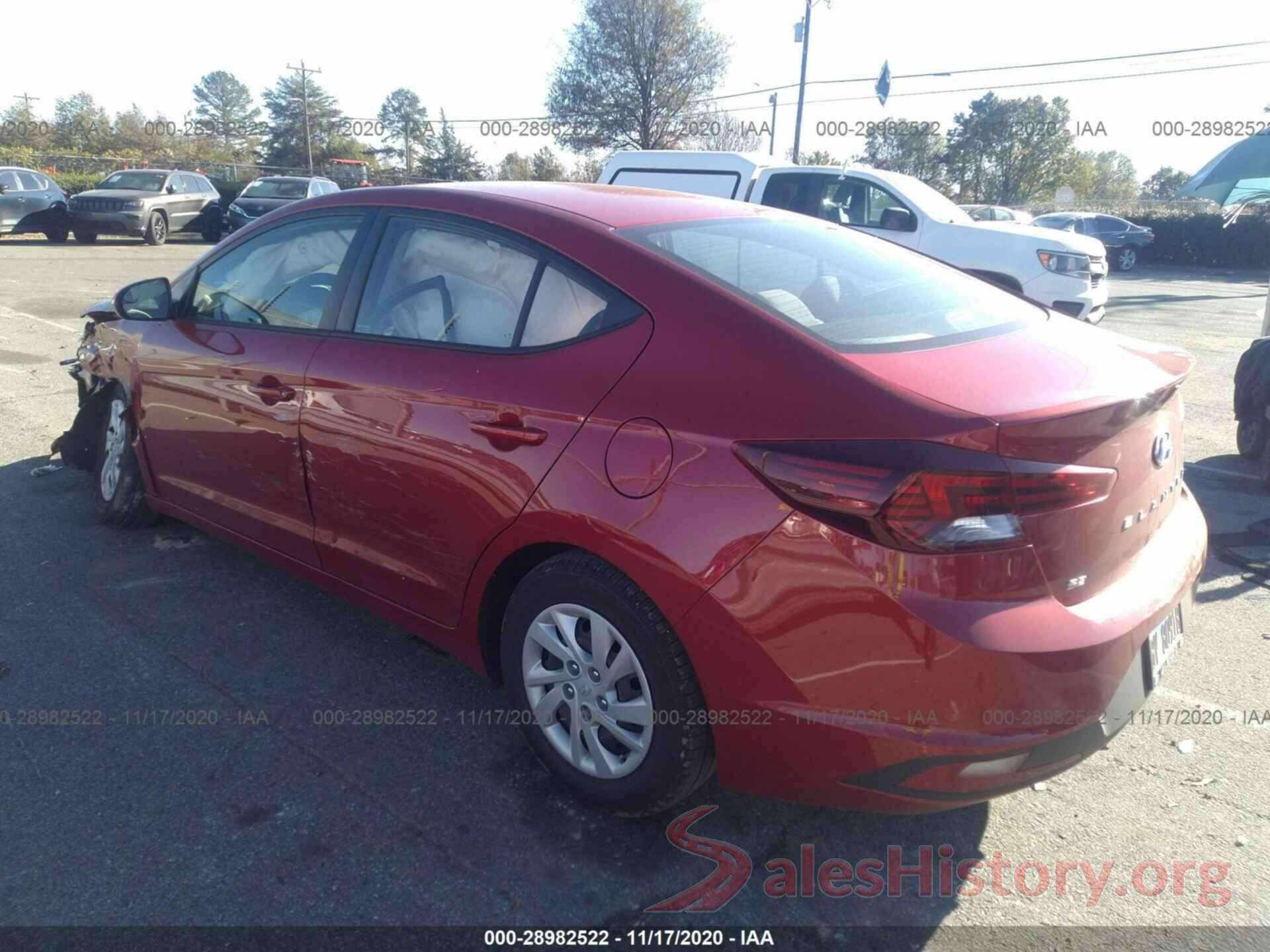 5NPD74LF6LH518951 2020 HYUNDAI ELANTRA